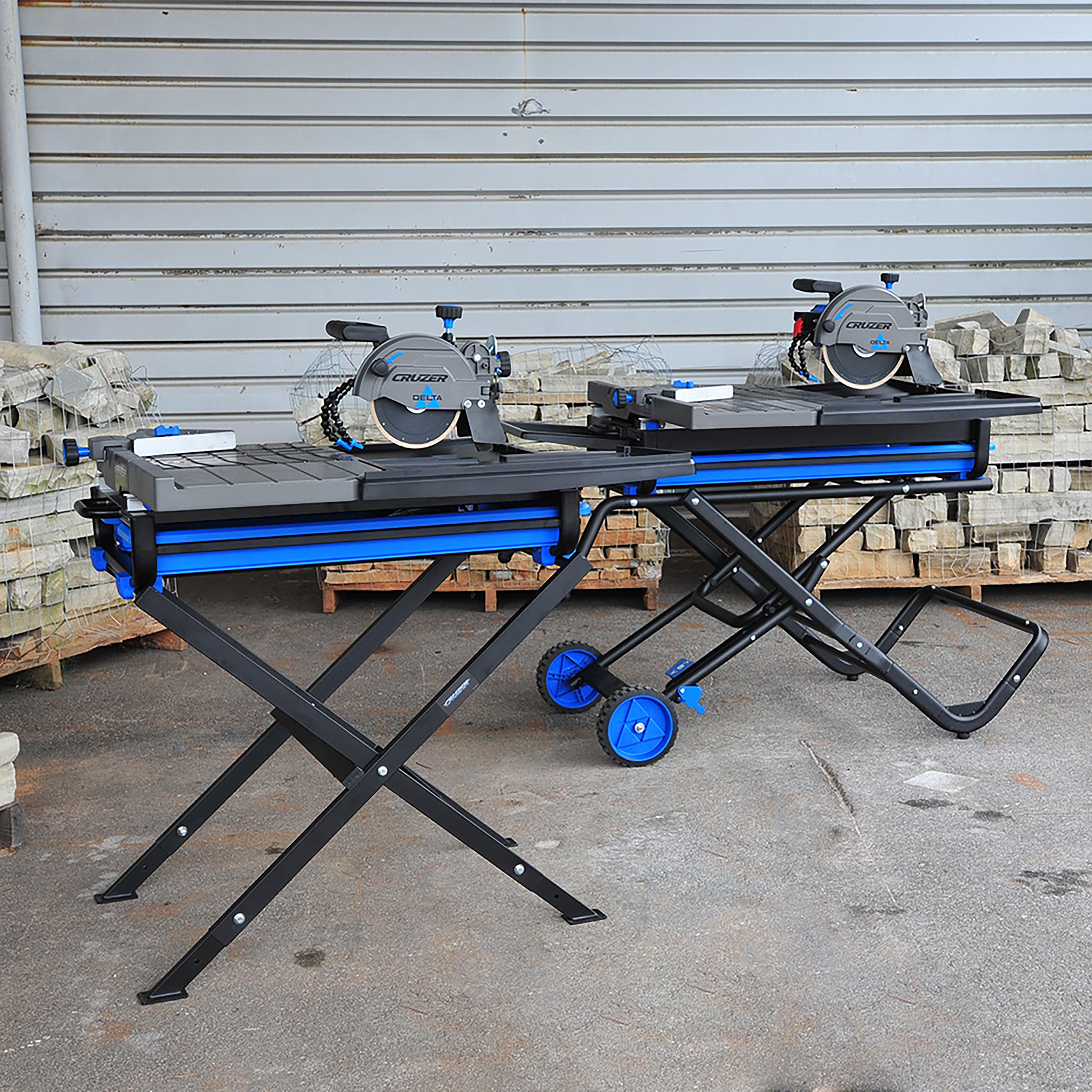 Folding Tile Saw Stand with Wheels Folding Tile Saw Stand with Wheels