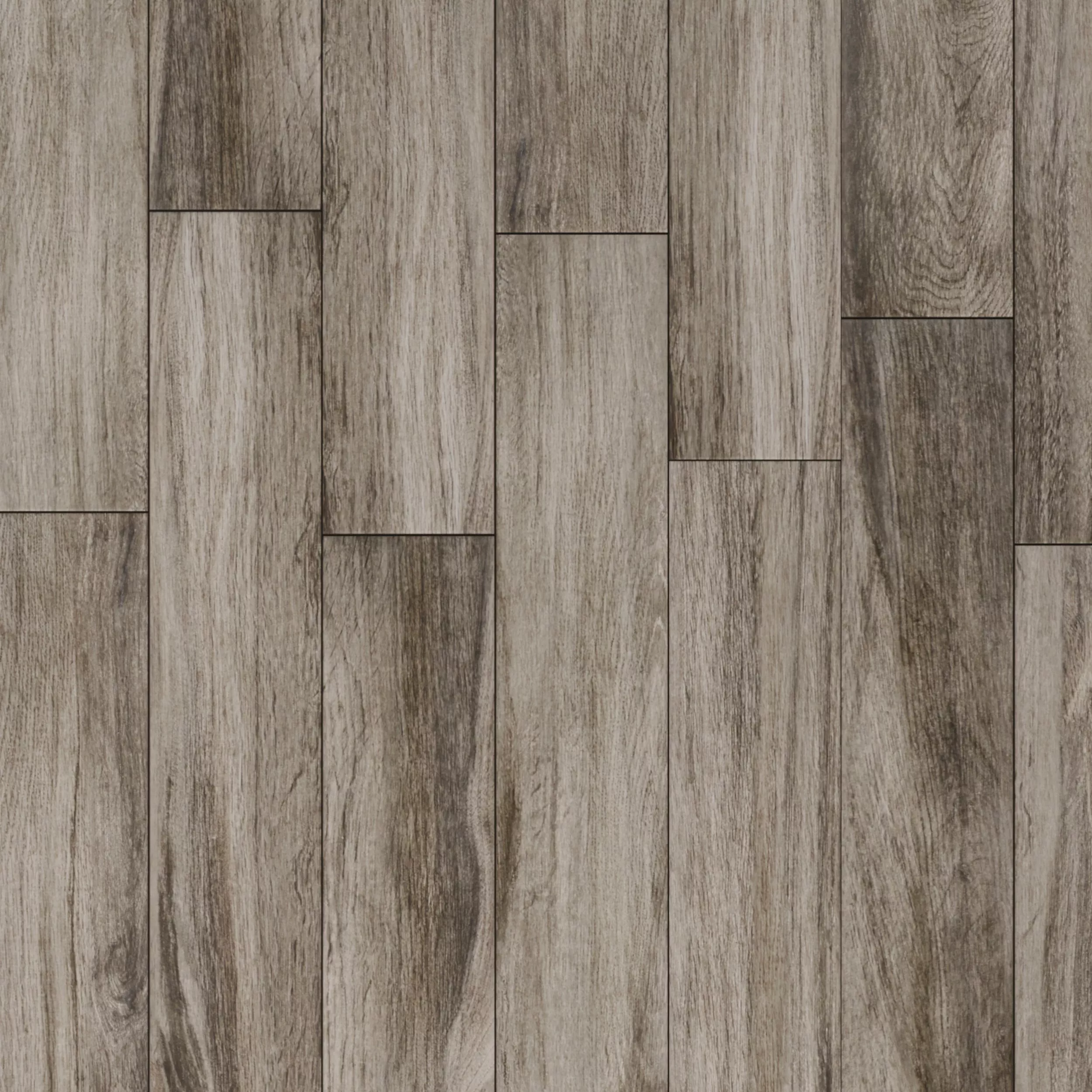 Floor & Decor | Hard Grey Wood Plank Porcelain Tile, 6 x 24, 10 mm Thick