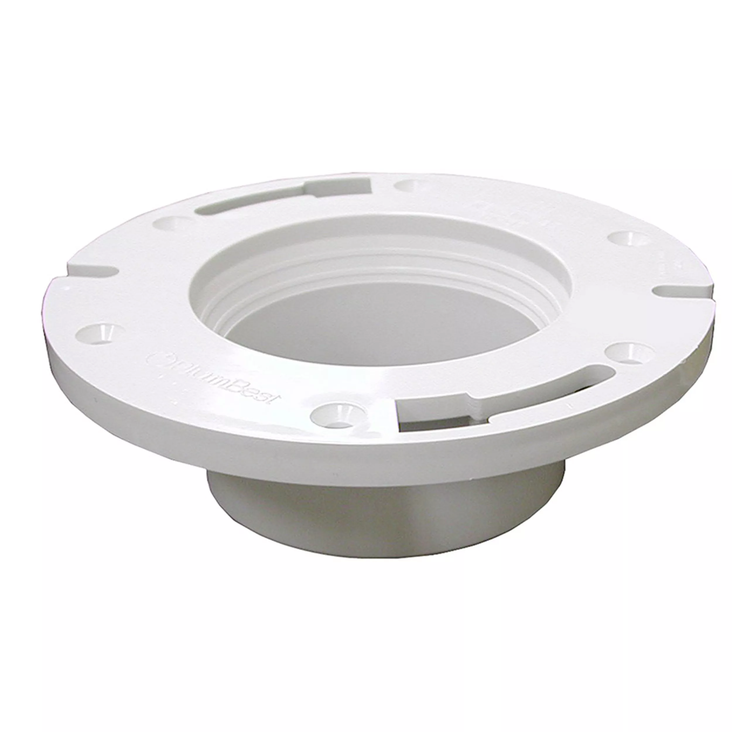 Jones Stephens 3in. x 4in. Plumbfit PVC Closet Flange With Knockout