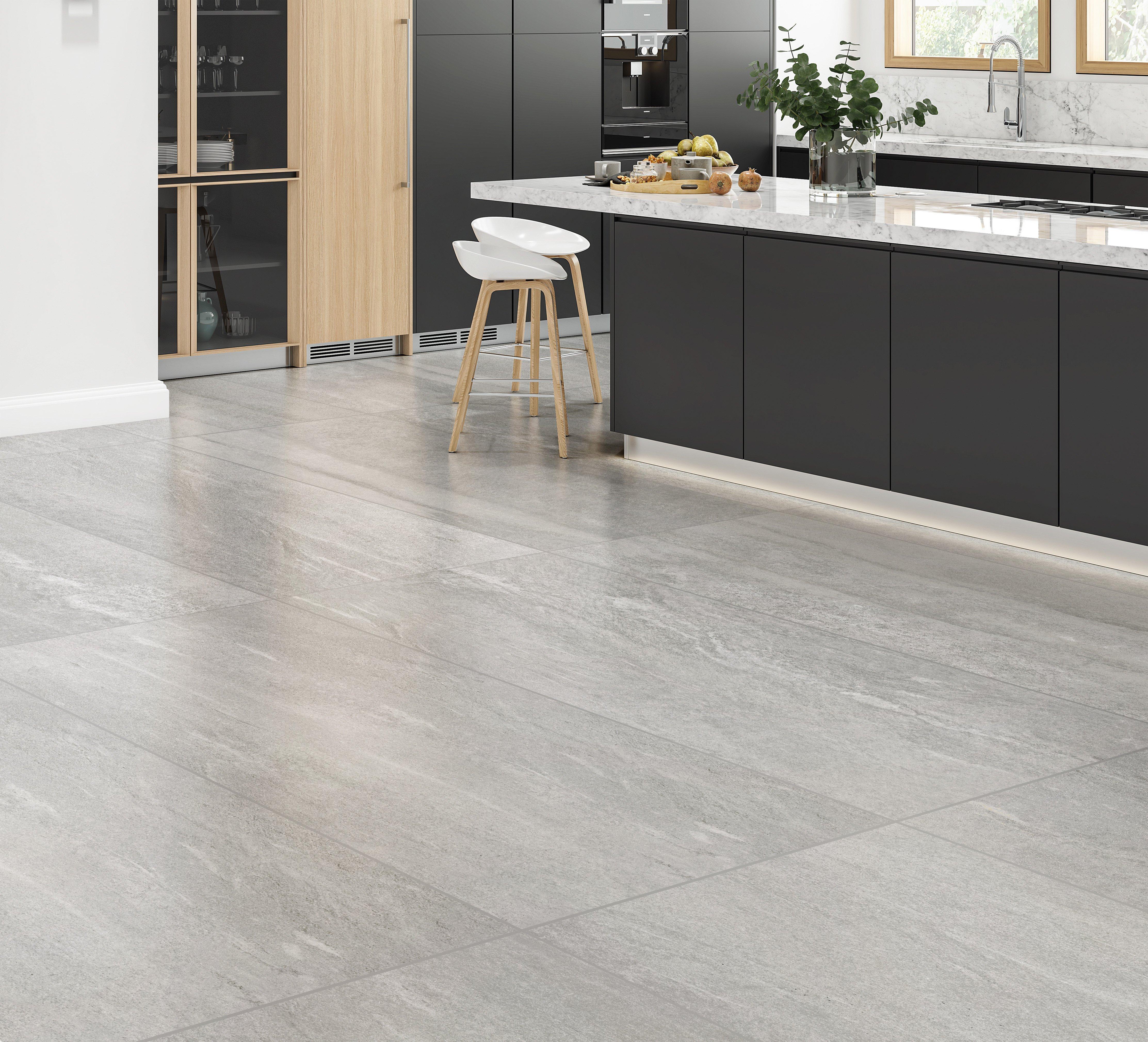 Acadia Gray Porcelain Tile