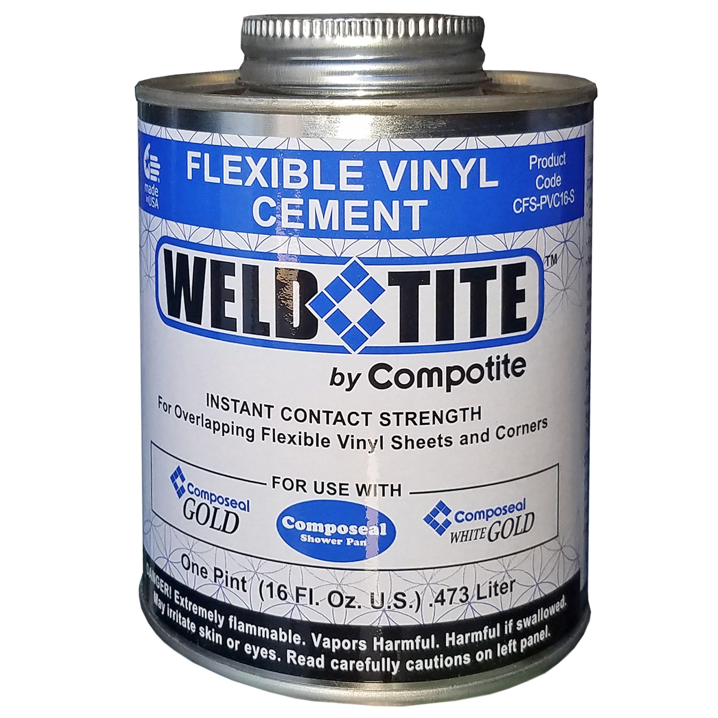 Compotite Weld Tite Flexible Vinyl Cement