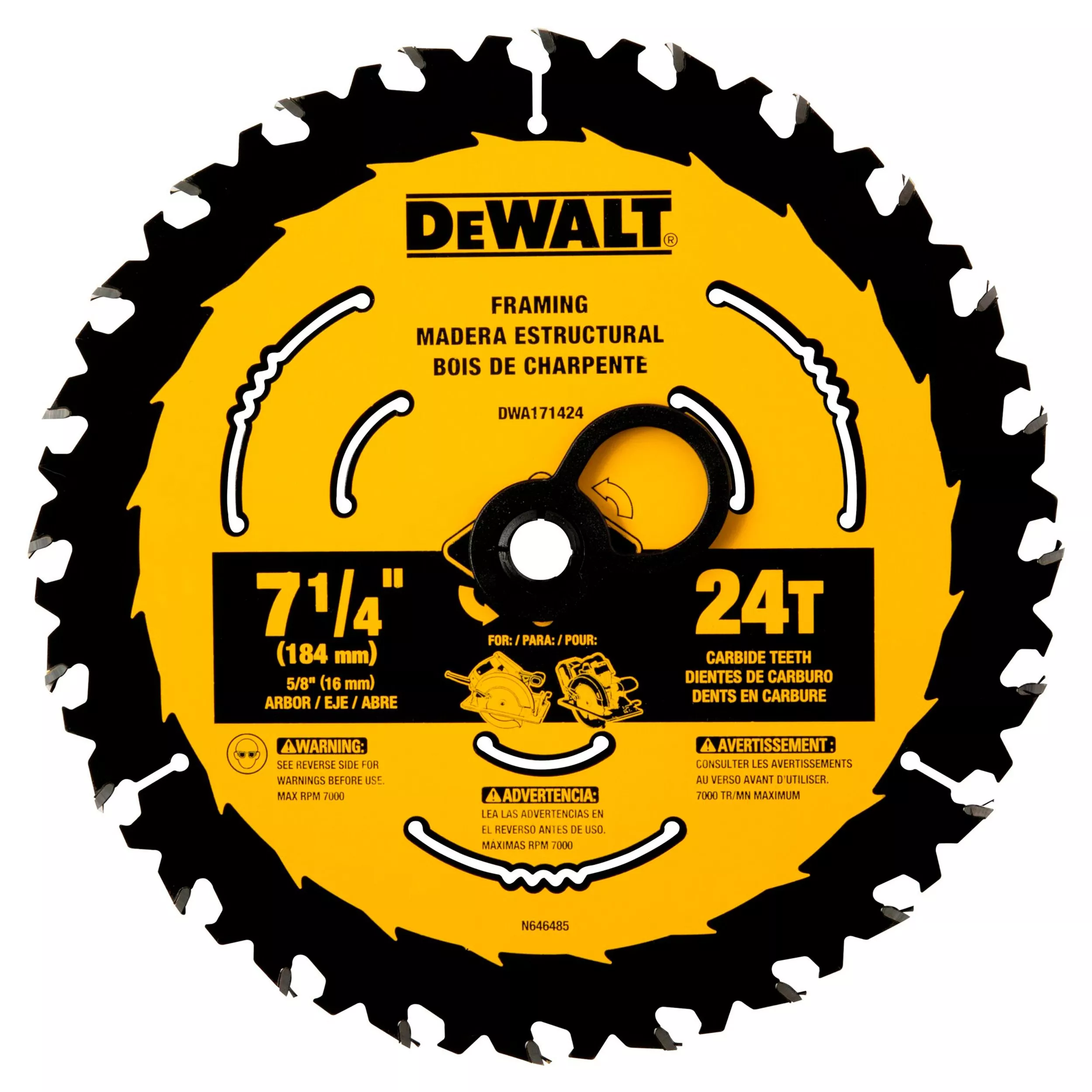 DeWalt 7 1/4 in. 24T Saw Blade