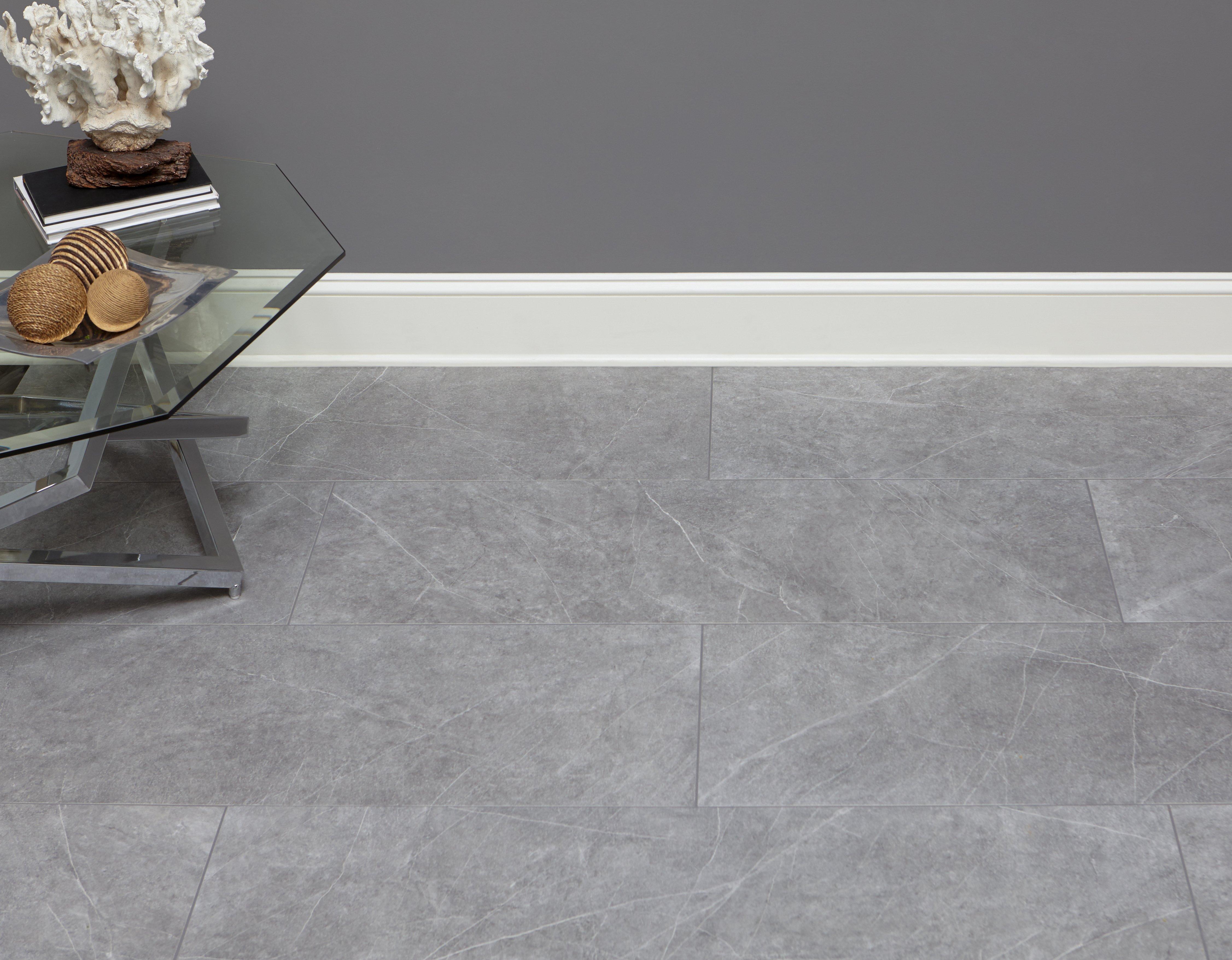 Regency Gray Porcelain Tile | Floor and Decor