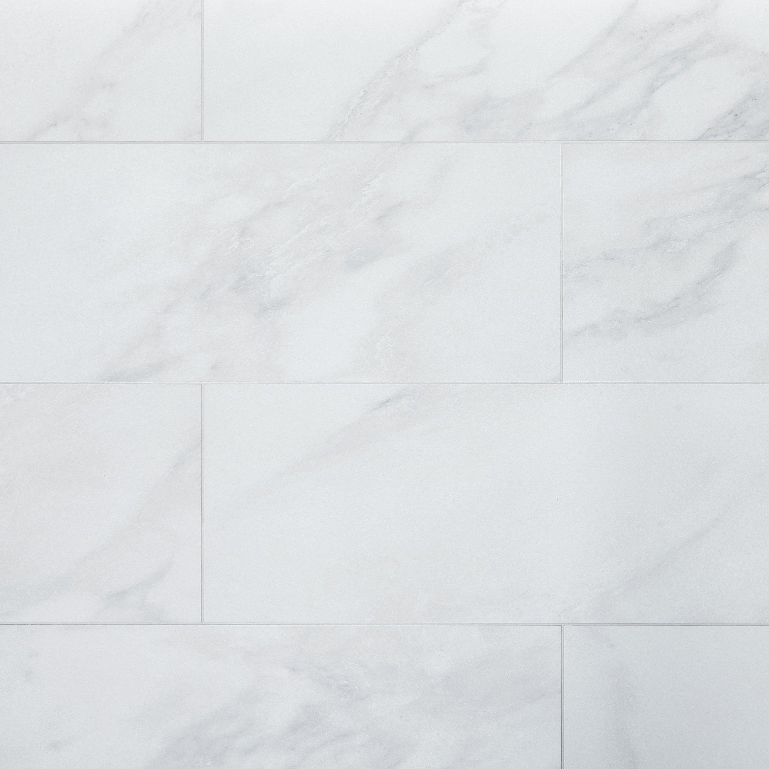 Marbella White Matte Porcelain Tile