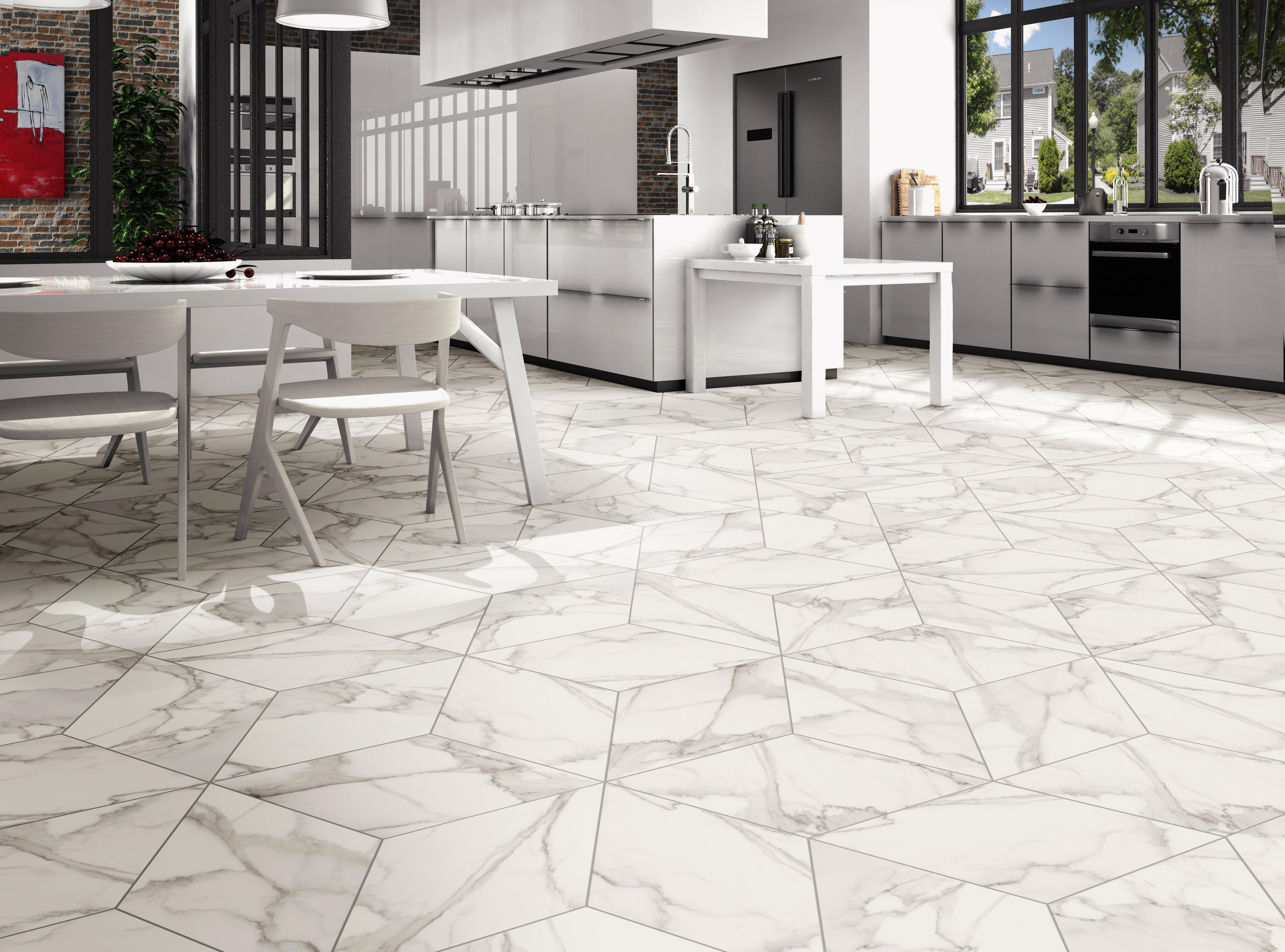 Arina Bianco Diamond Matte Porcelain Tile
