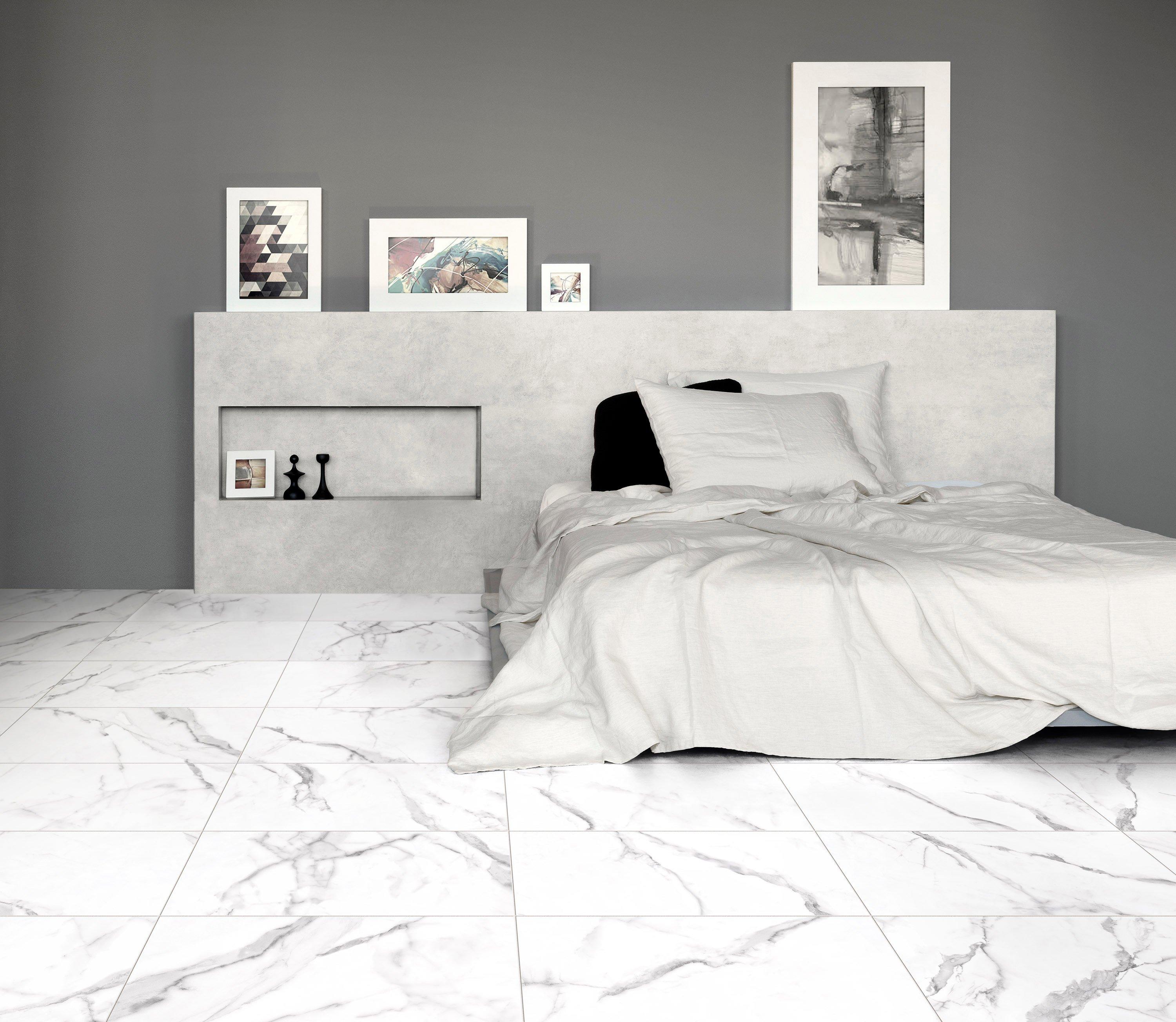 Levante White II Matte Ceramic Tile