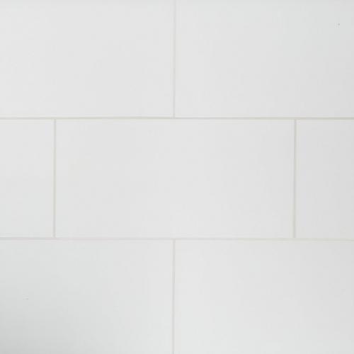 Bright White Polished Ceramic Tile 12 X 24 Floor And Decor