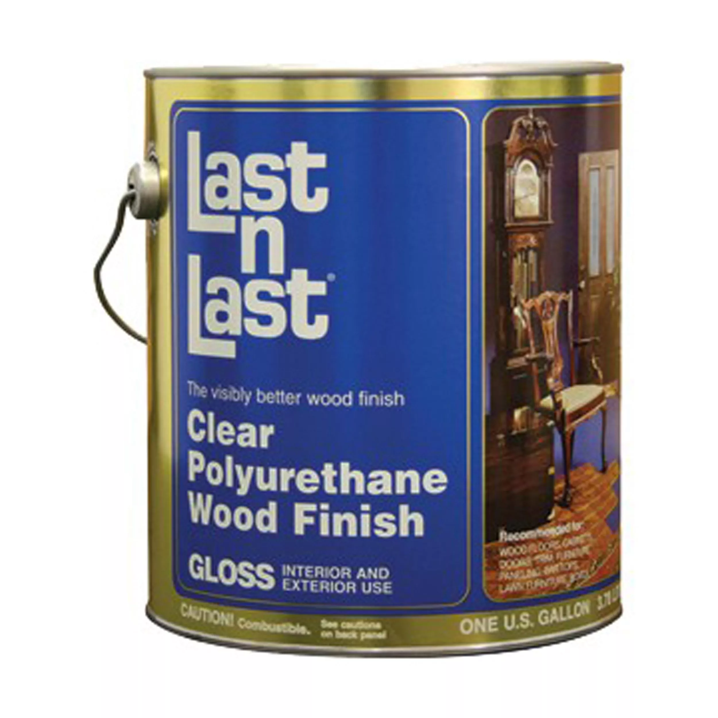 Clear Gloss Polyurethane Abs 50001 Wood Stain