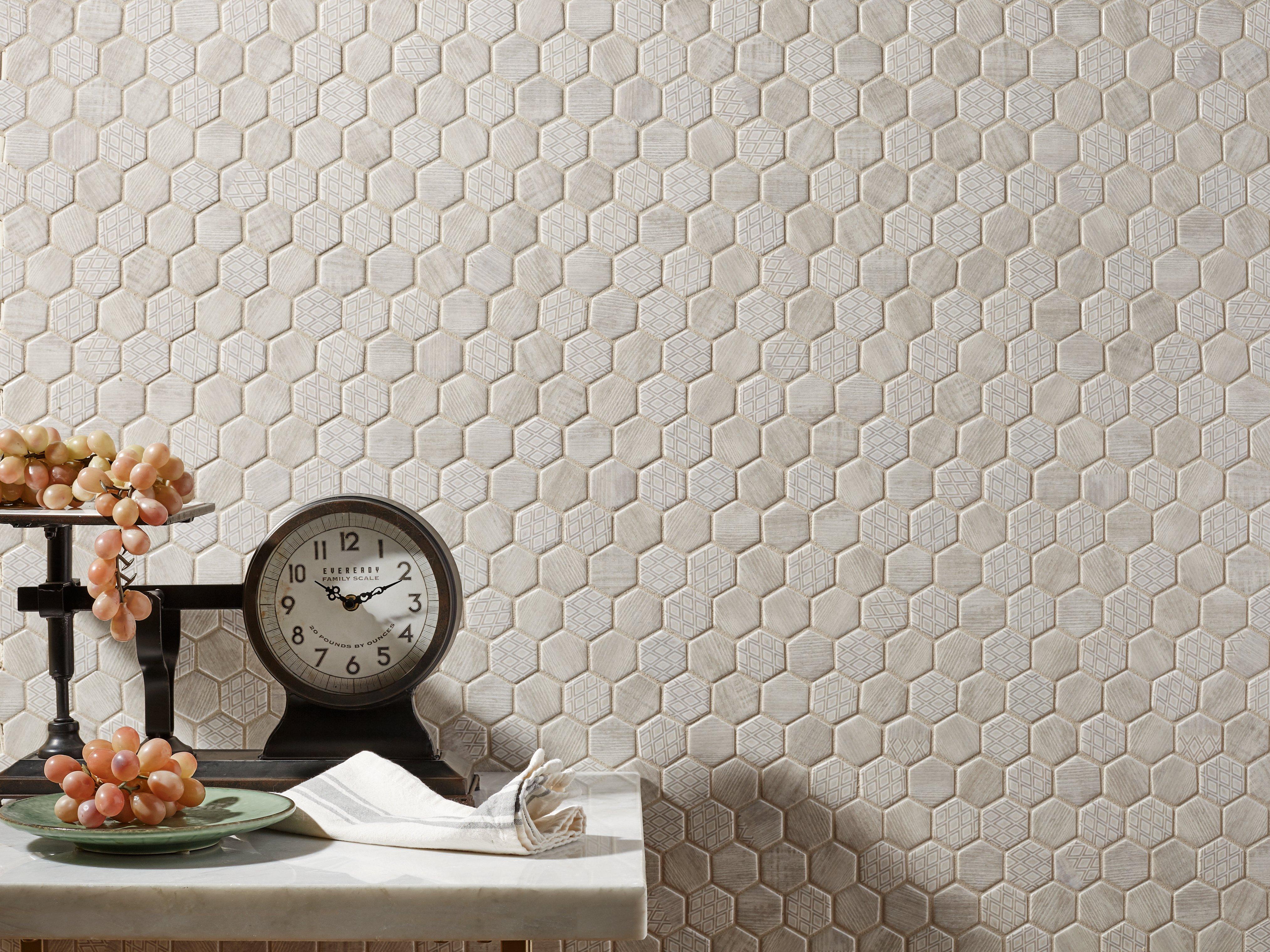 Pañuelo hexagonal Graphic Tile Mosaic S00 - Accesorios M79015