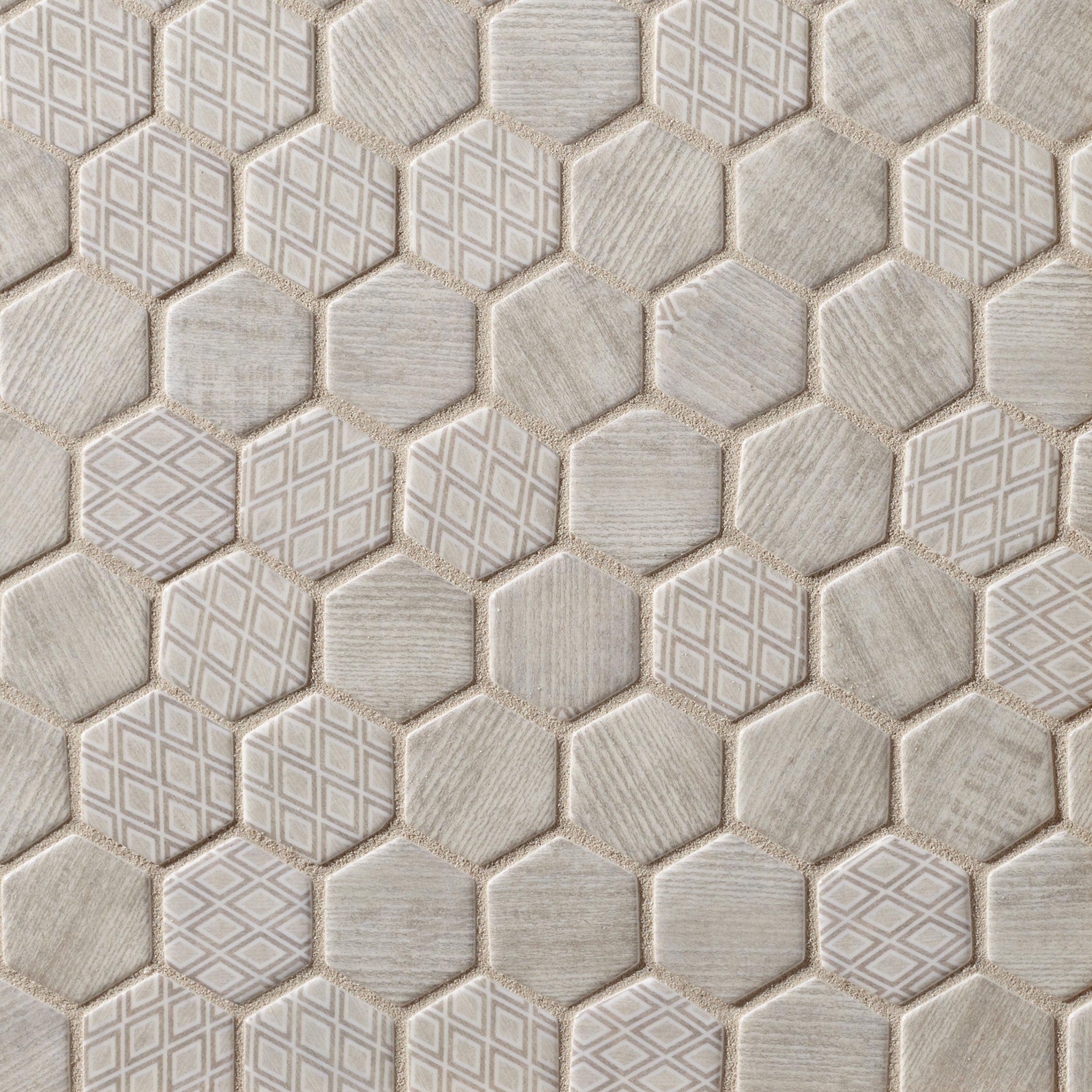 Pañuelo hexagonal Graphic Tile Mosaic S00 - Accesorios M79015