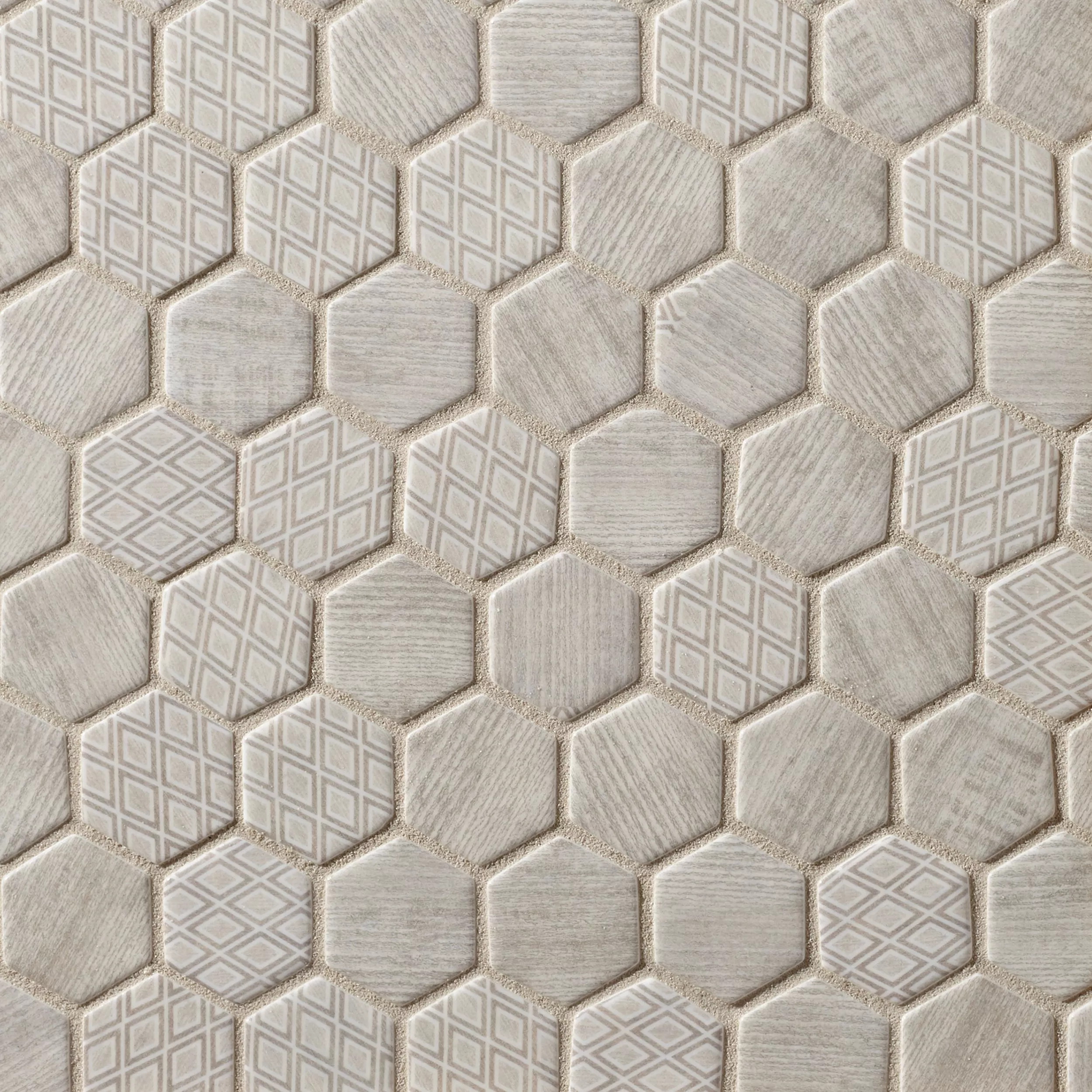 Wicker Park 2 in. Hexagon Glass Mosaic