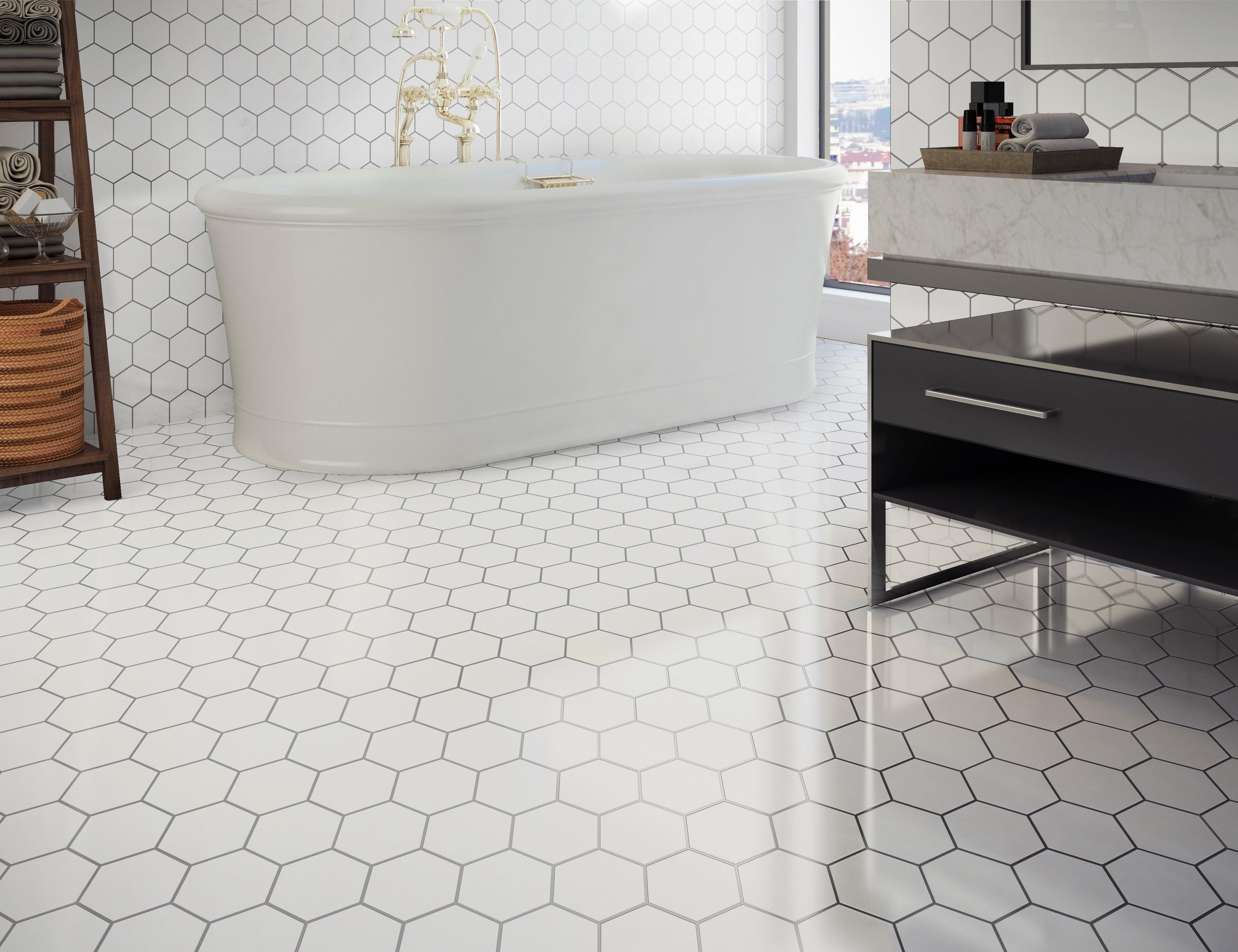 Dolomite Premium Hexagon Marble Mosaic