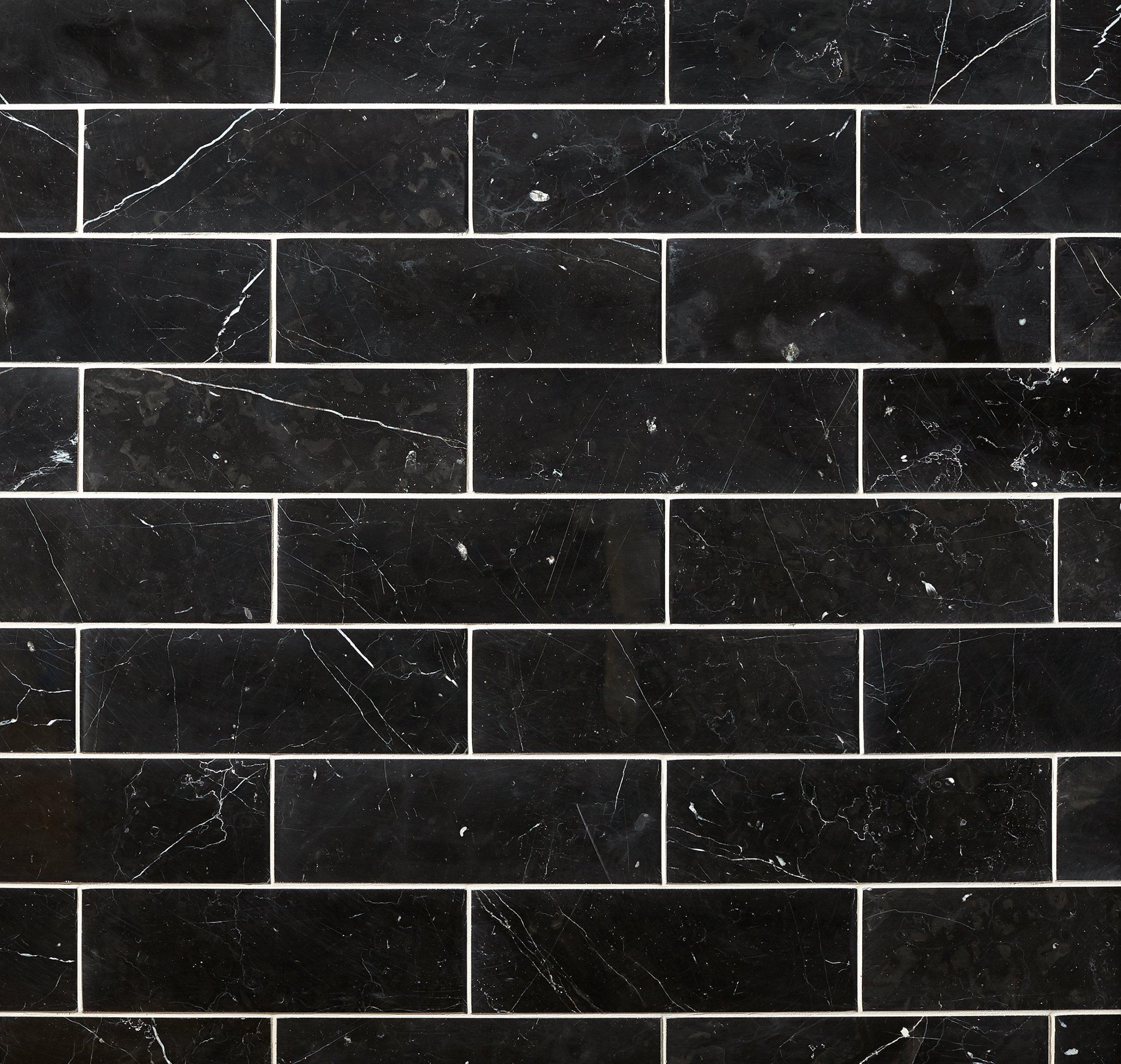 Nero Polished Marble Tile