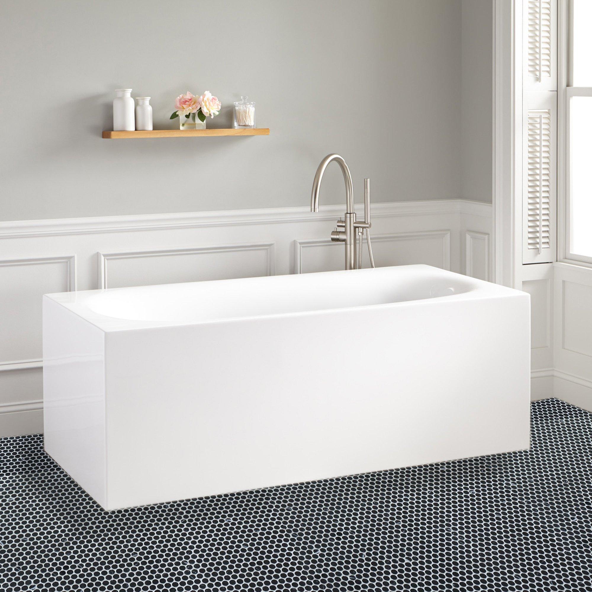 Nero Polished Penny Mosaic