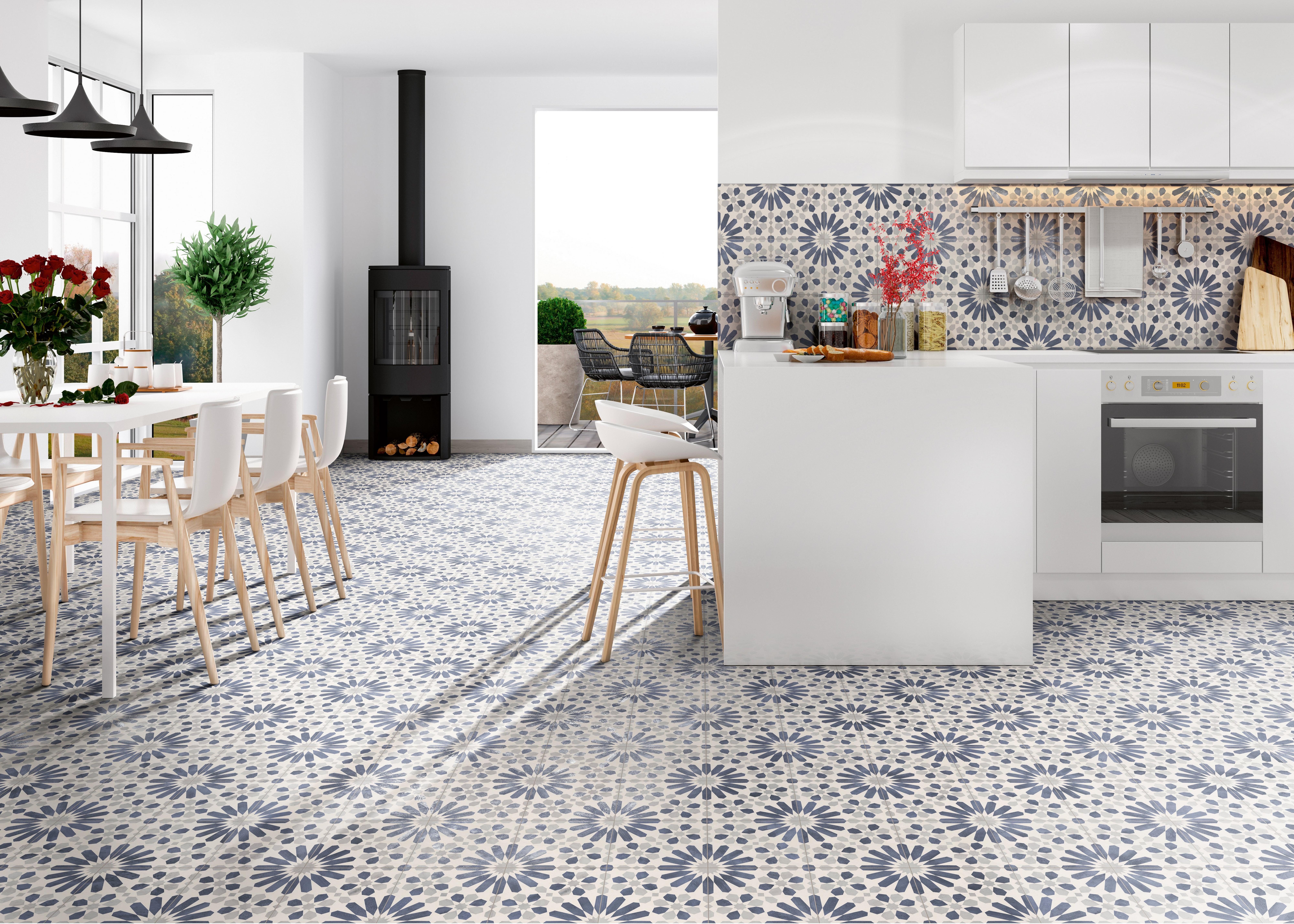 Casablanca Sky Matte Porcelain Tile
