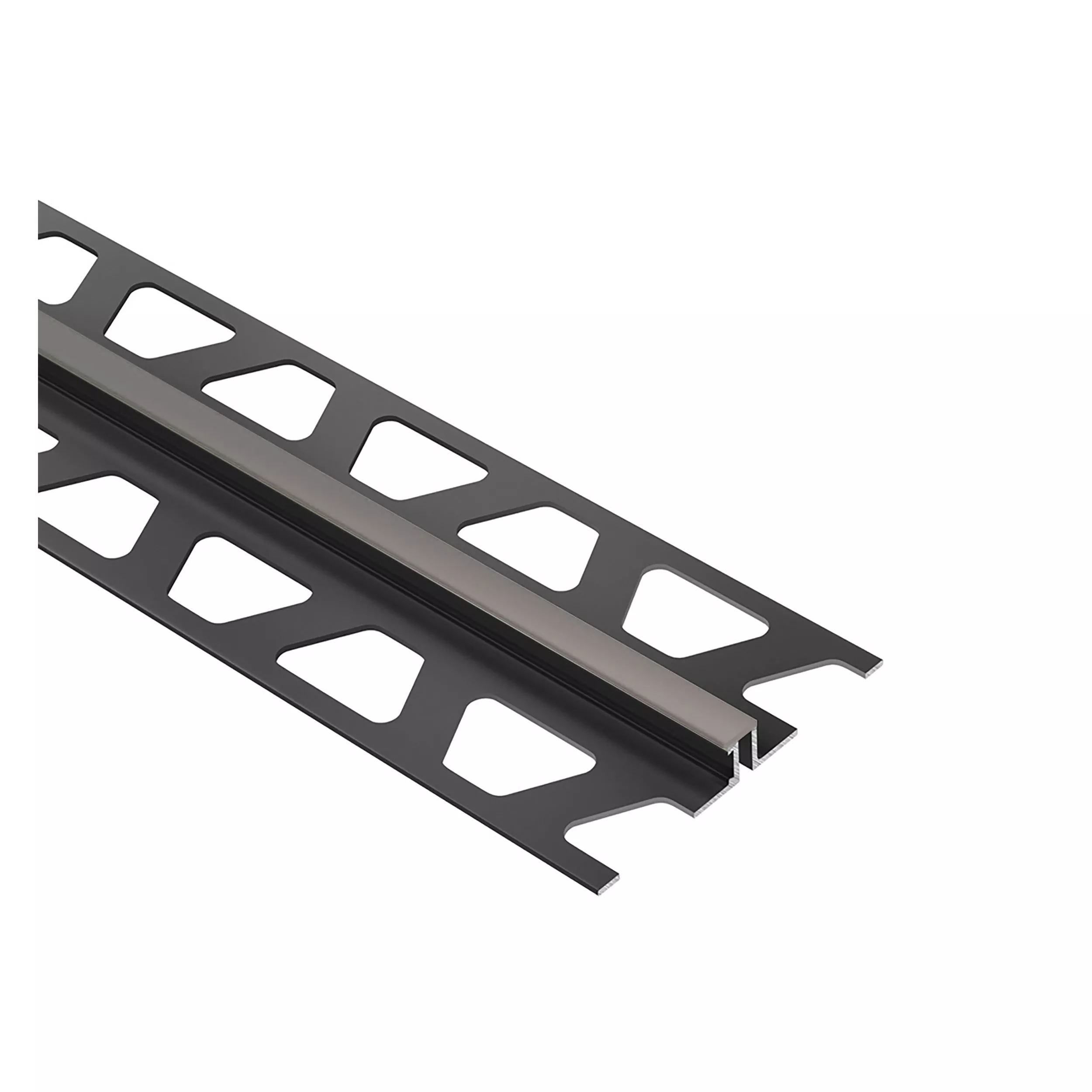 Schluter Dilex-Bws Movement Joint 11/32in. PVC Dark Anthracite