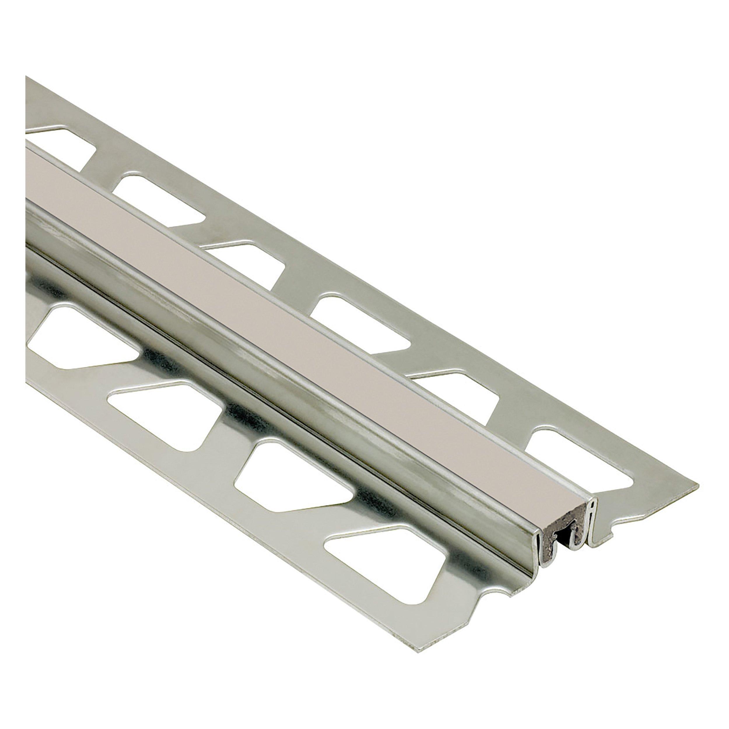 Schluter Dilex-Ksn 1/2in. Stainless Steel with 7/16in. Joint&nbsp;
