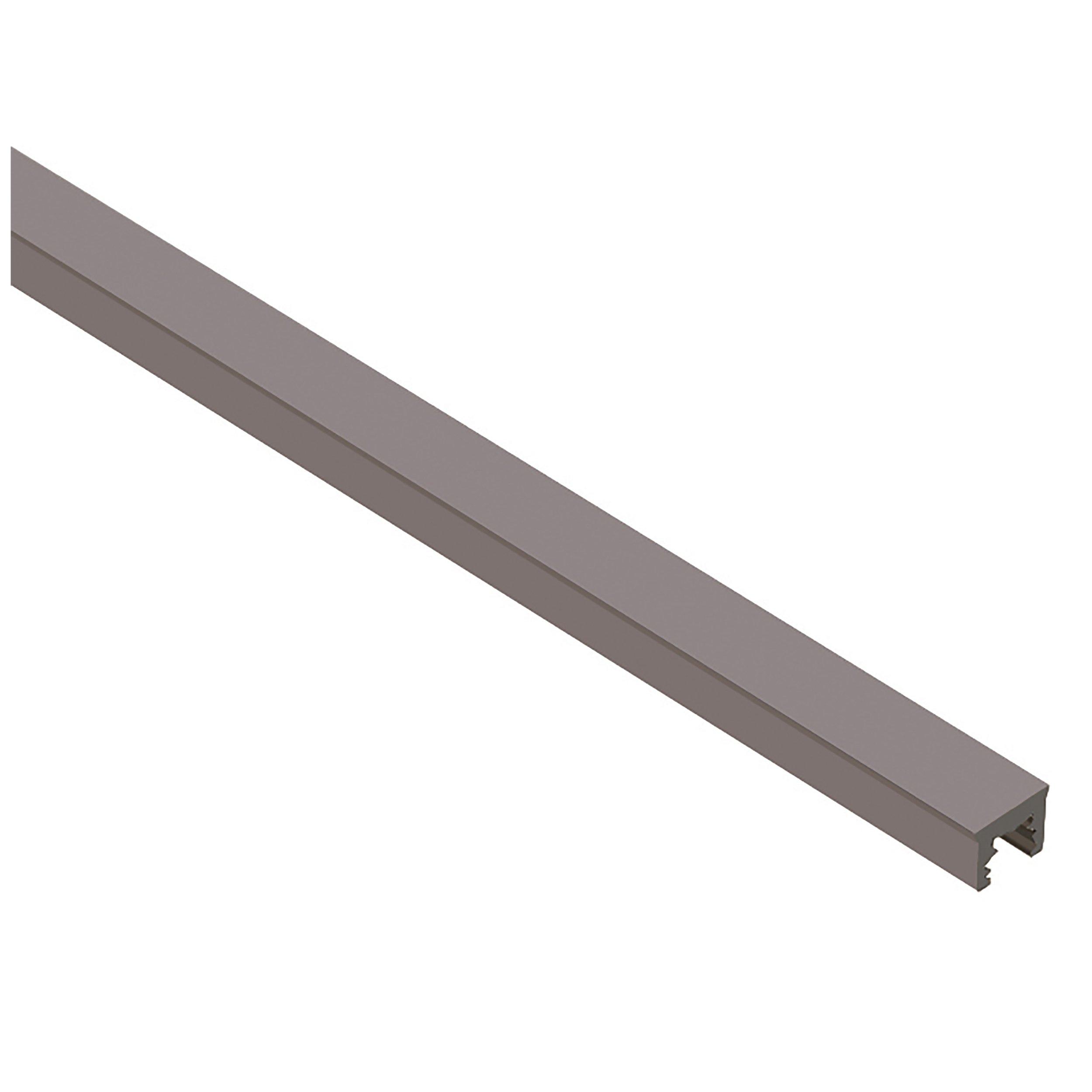 Schluter Dilex-KSN with Dark Anthracite Replacement Insert
