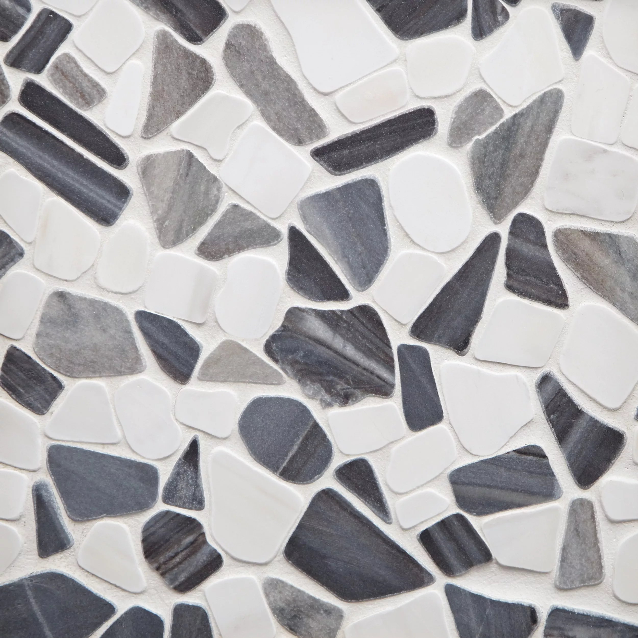 Paradiso Dolomite Honed Pebble Mosaic