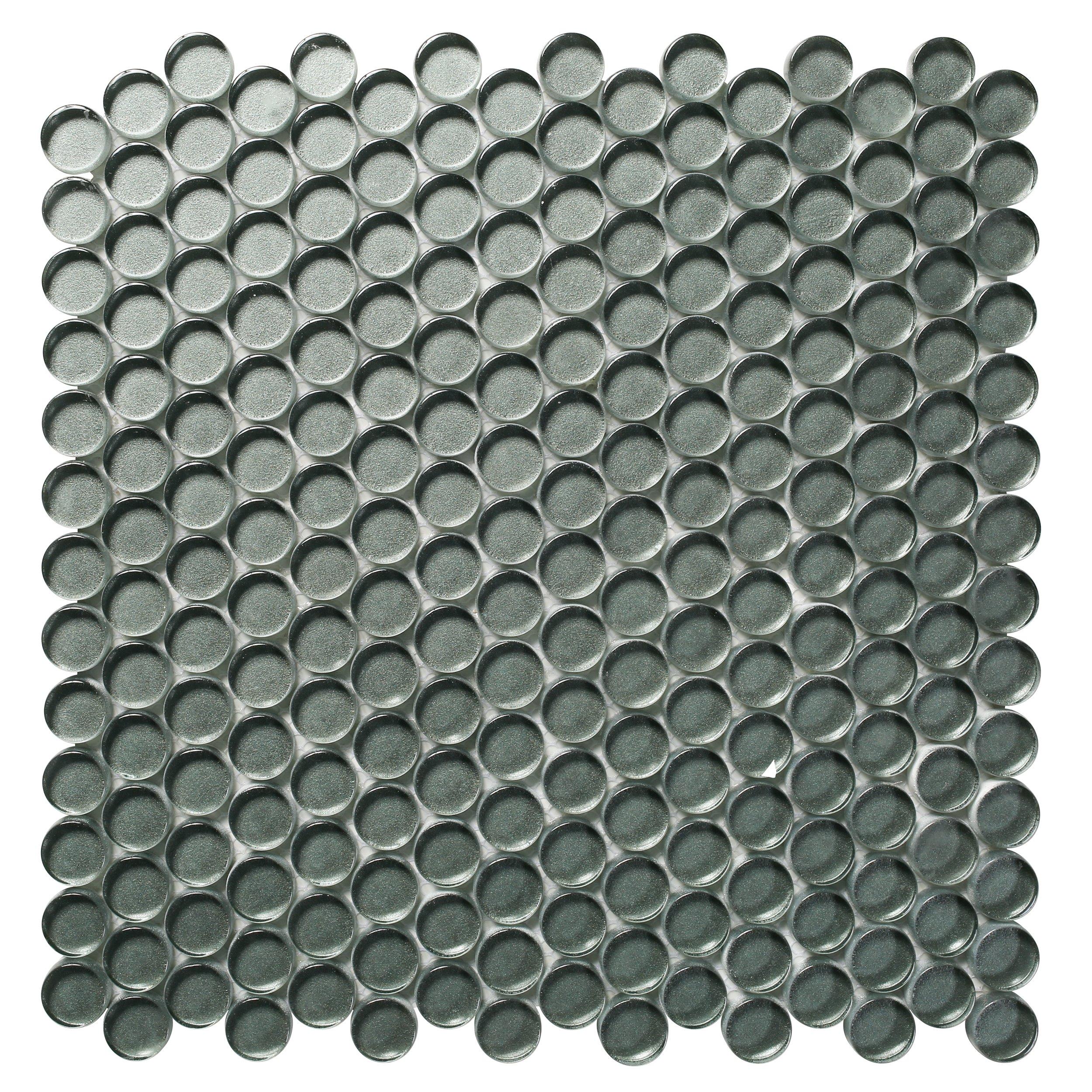 Laurel Glass Penny Mosaic