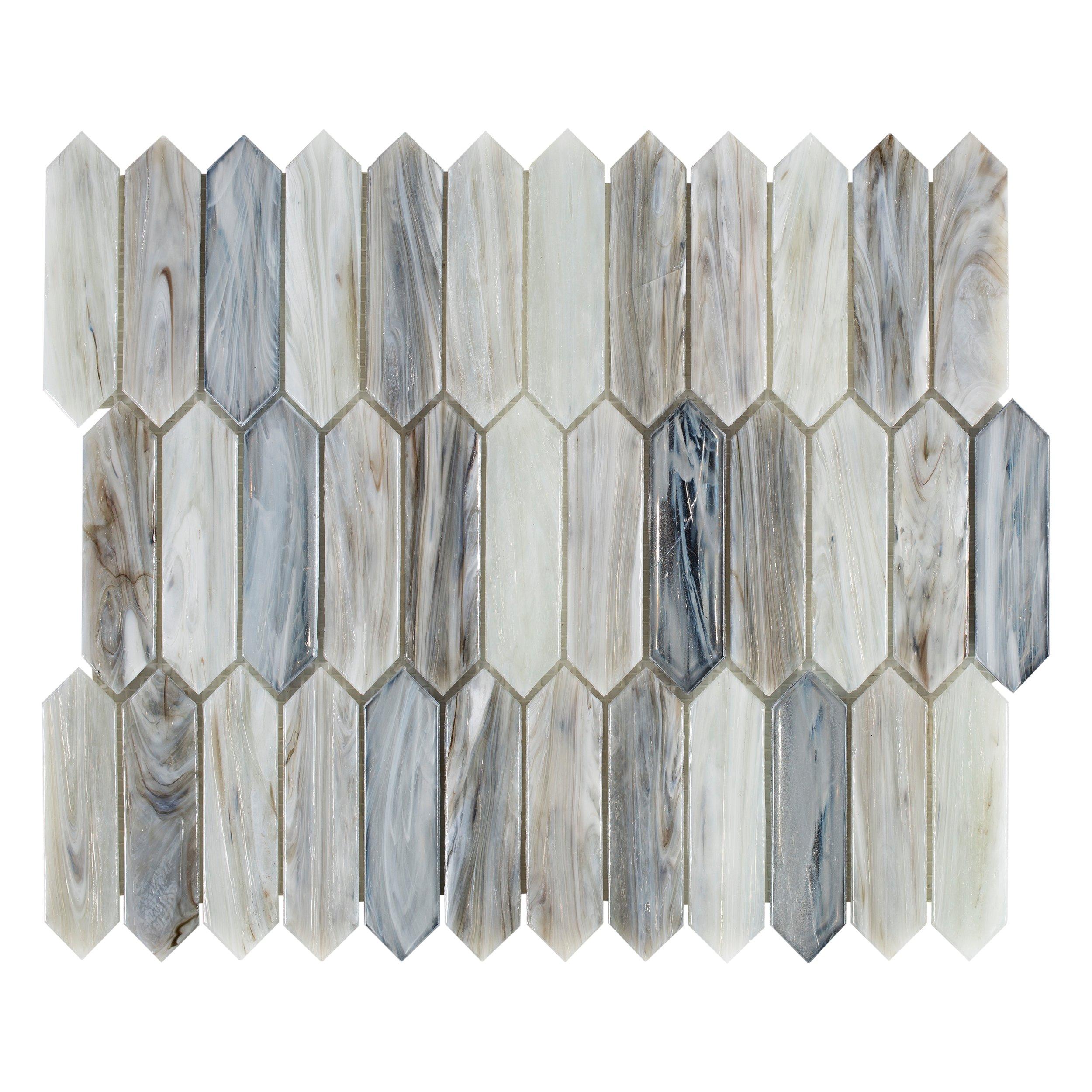 Daybreak Picket Glass Mosaic Tile 2
