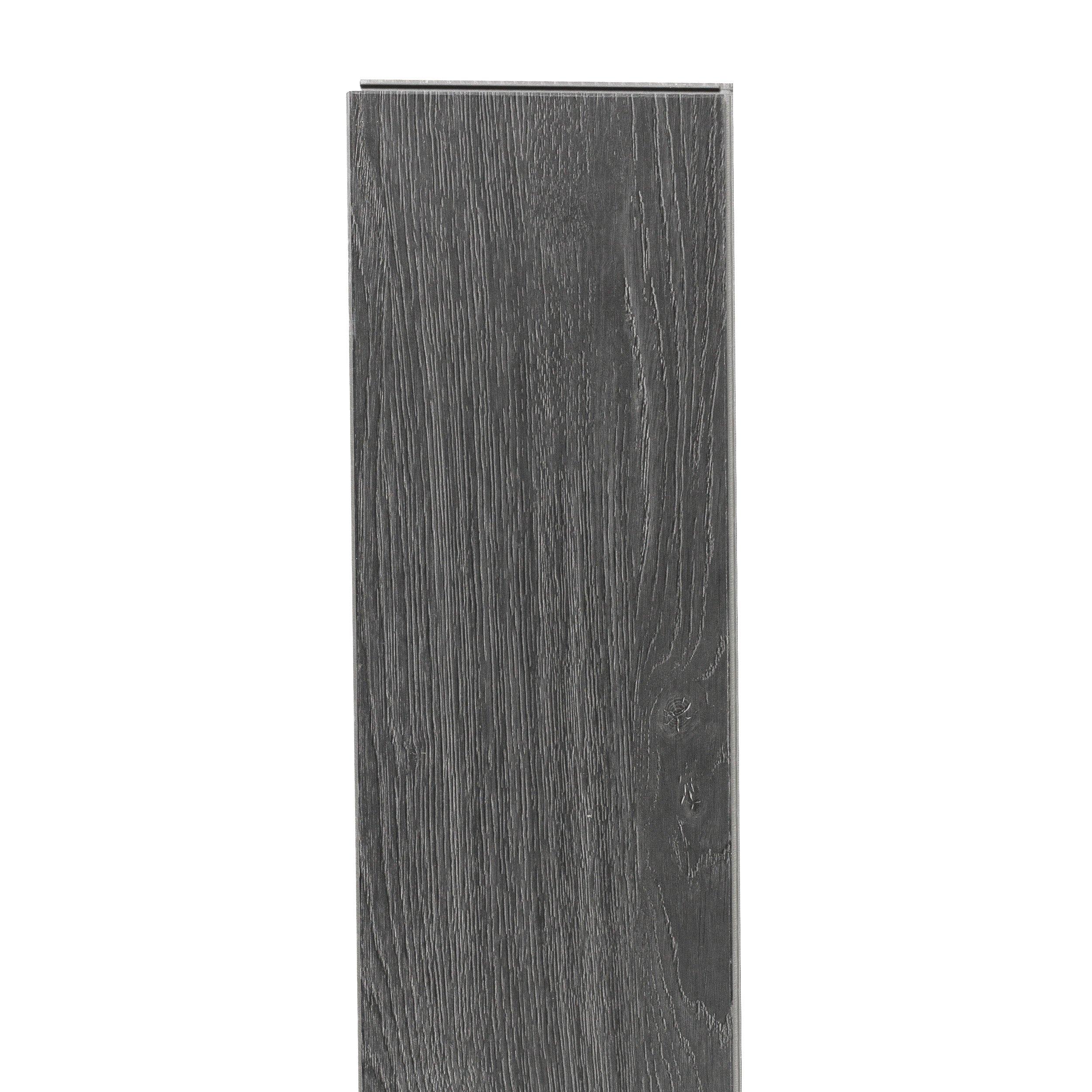 Ebony Grove Ash Rigid Core Luxury Vinyl Plank - Foam Back