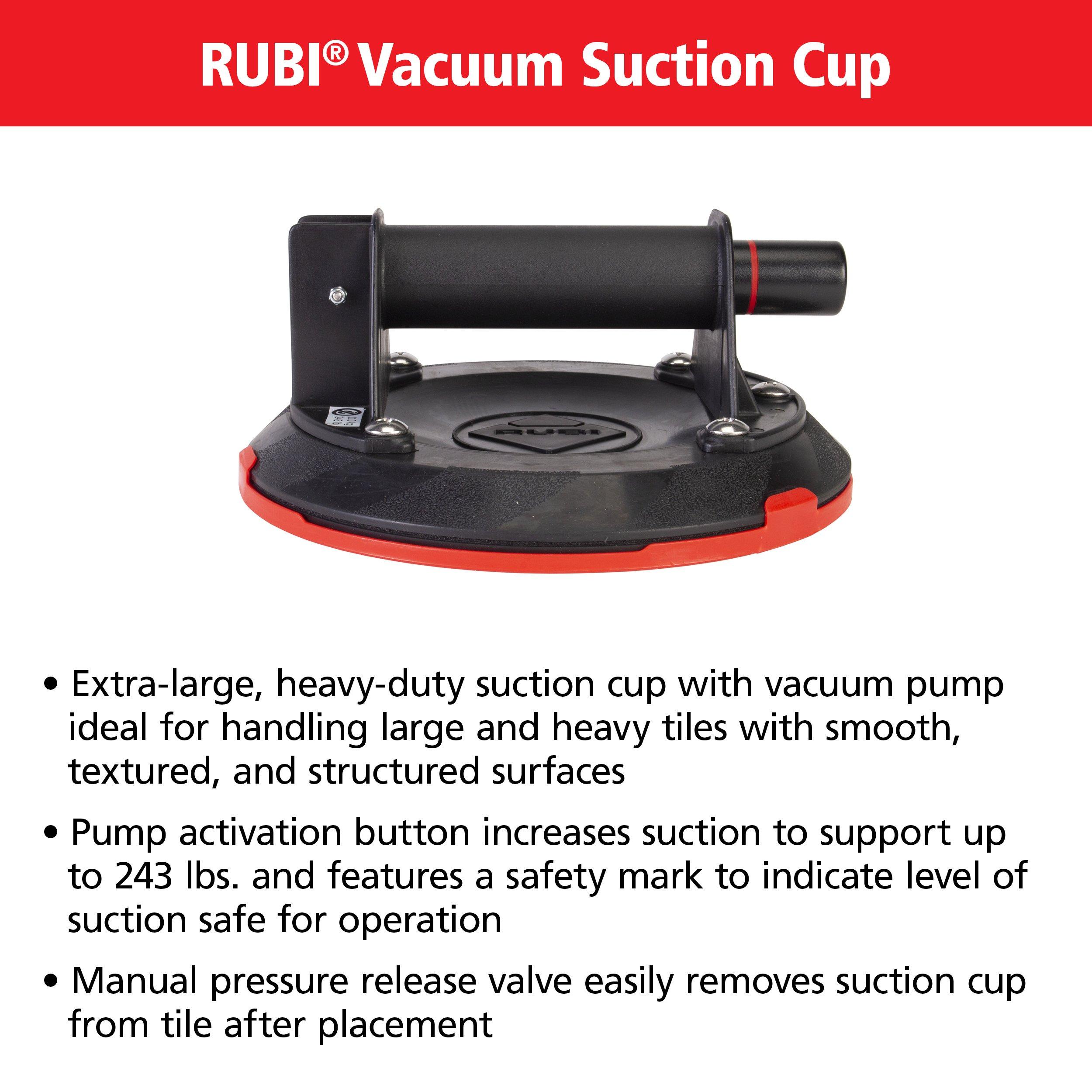 Rubi vacuum deals suction cup