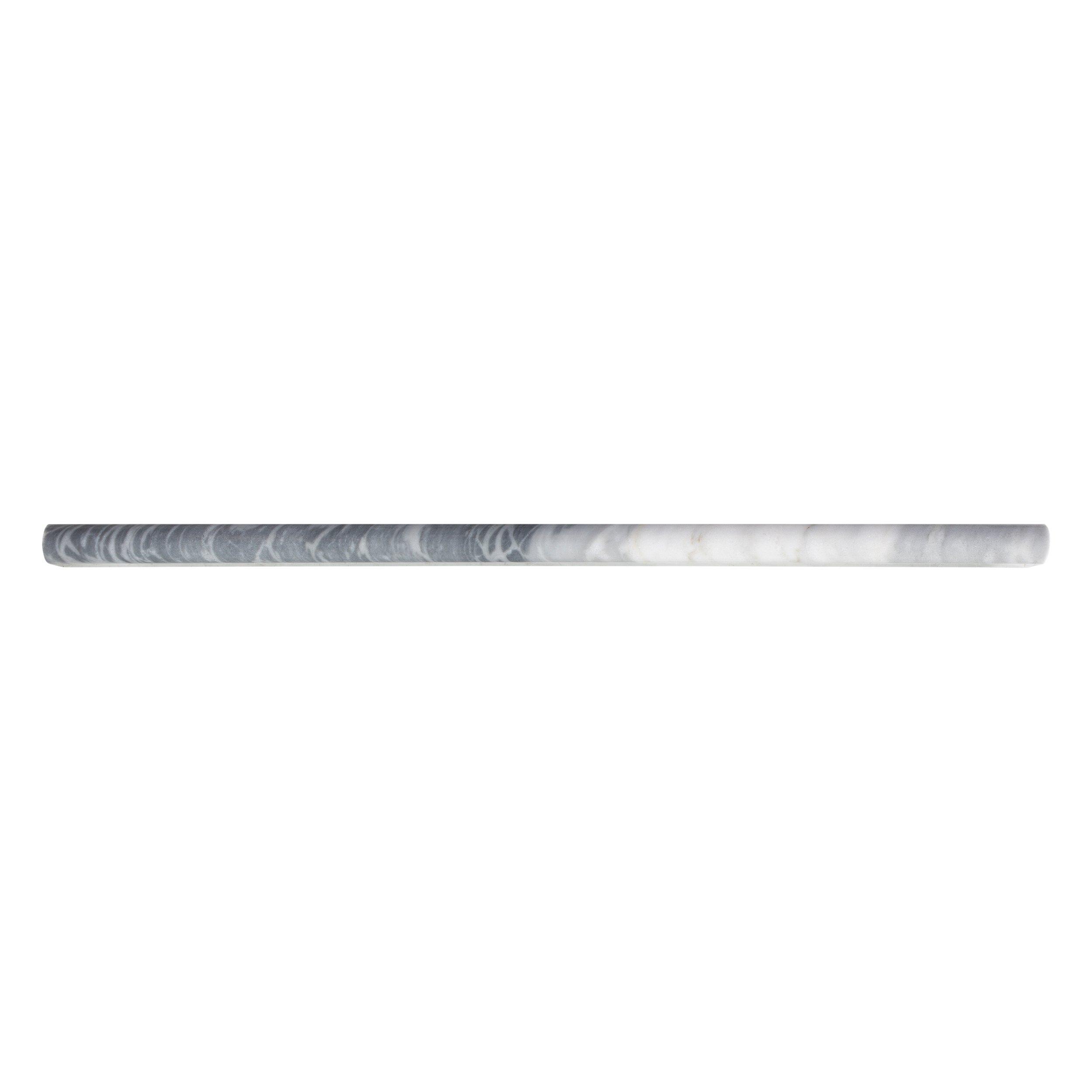 Calacatta Bluette Polished Marble Pencil