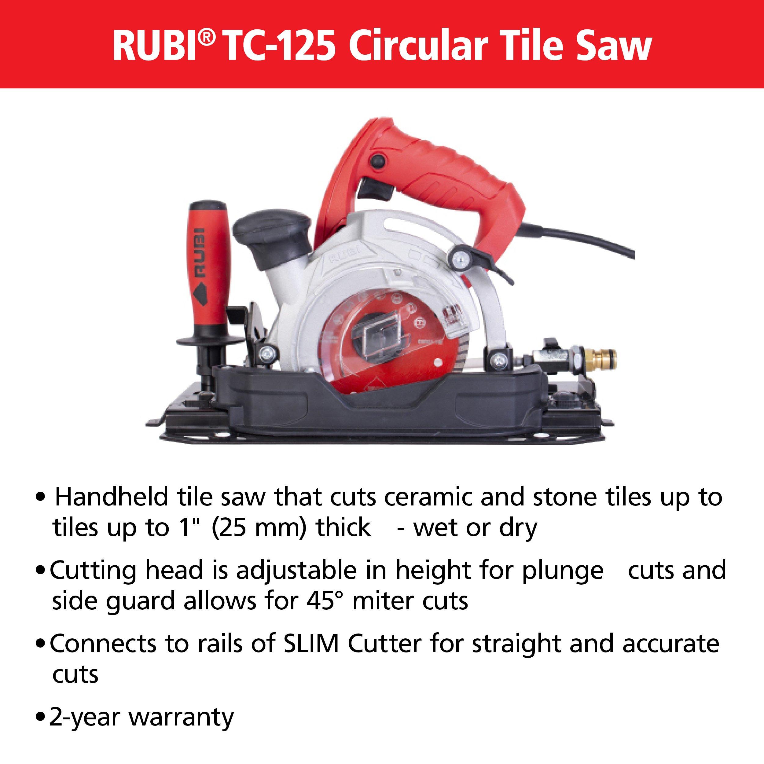 Rubi TC-125 Circular Tile Saw | Floor And Decor