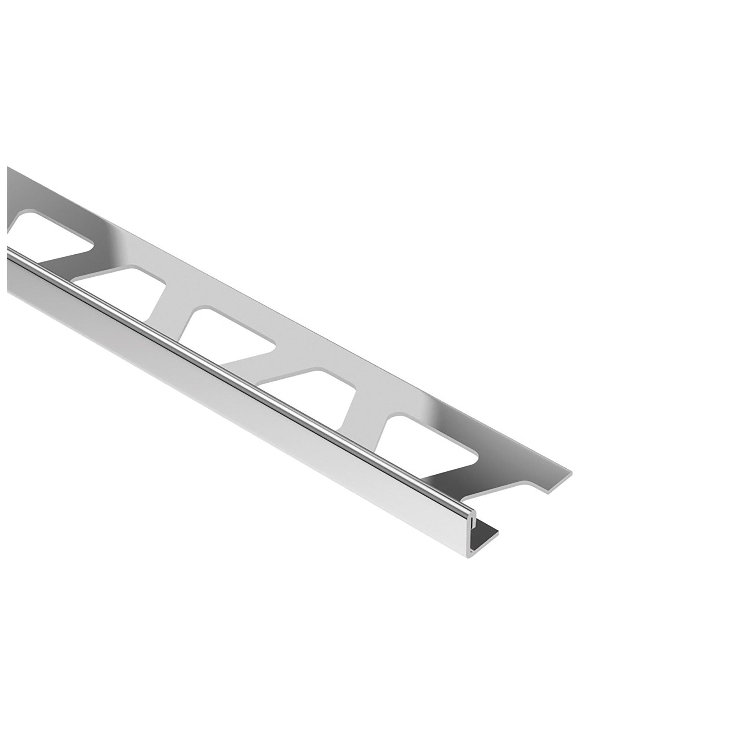 Schluter Schiene Edge Trim 1/2in. Stainless Steel