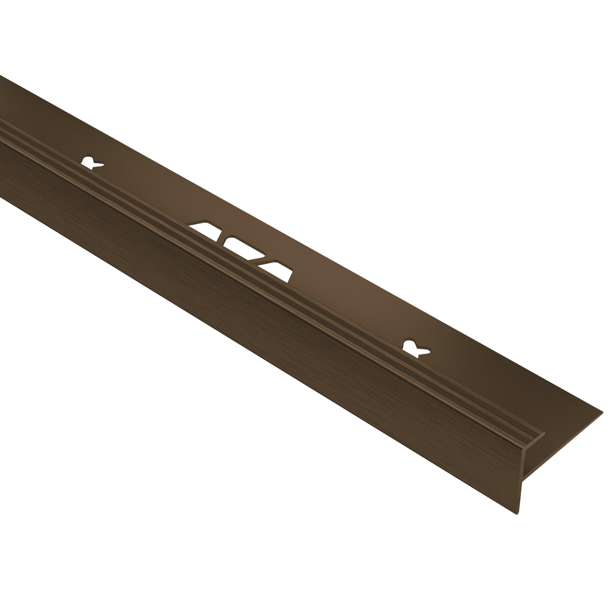 Schluter Vinpro-Step 5/32in. Aluminum Brushed Bronze