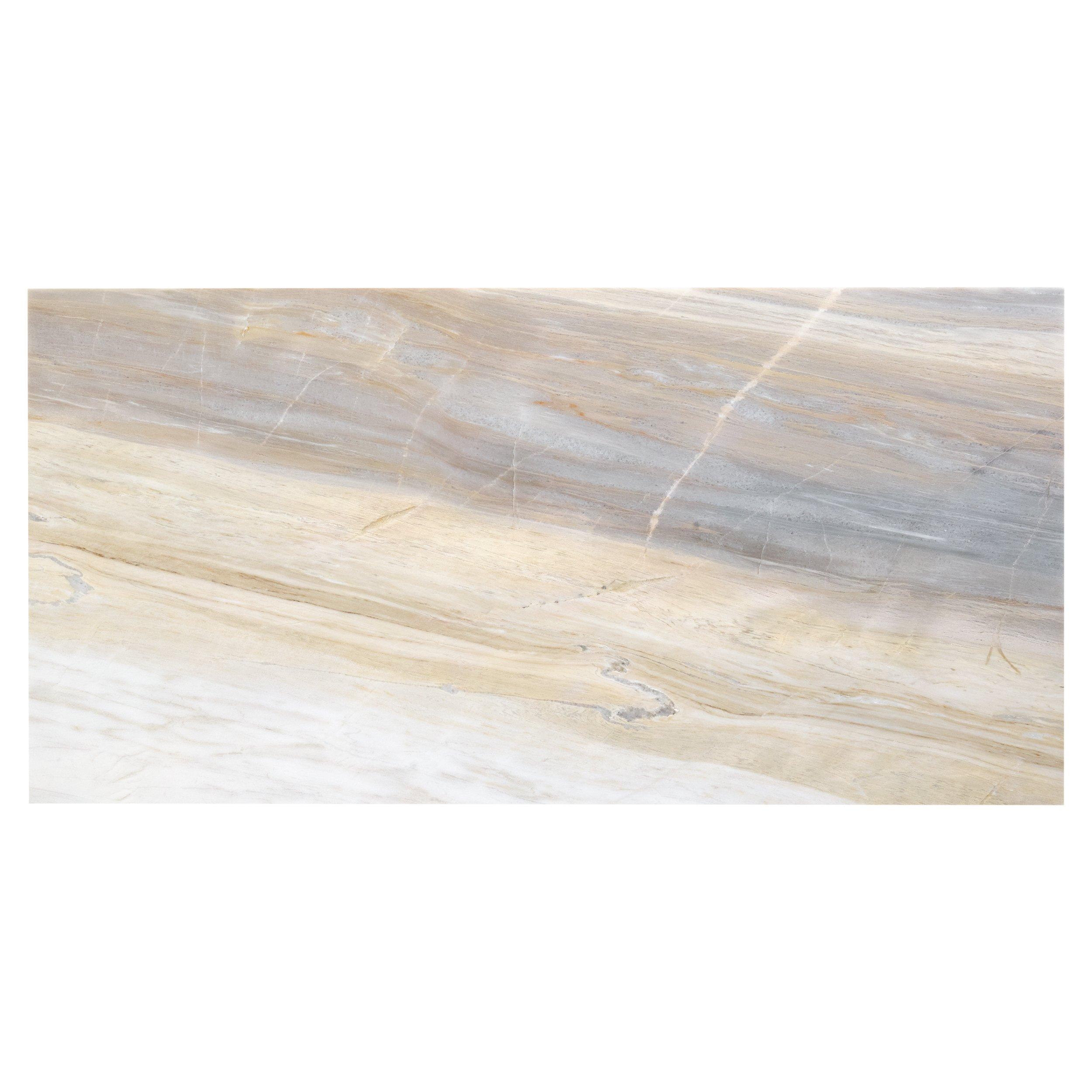 Sienna Sunset Polished Marble Tile