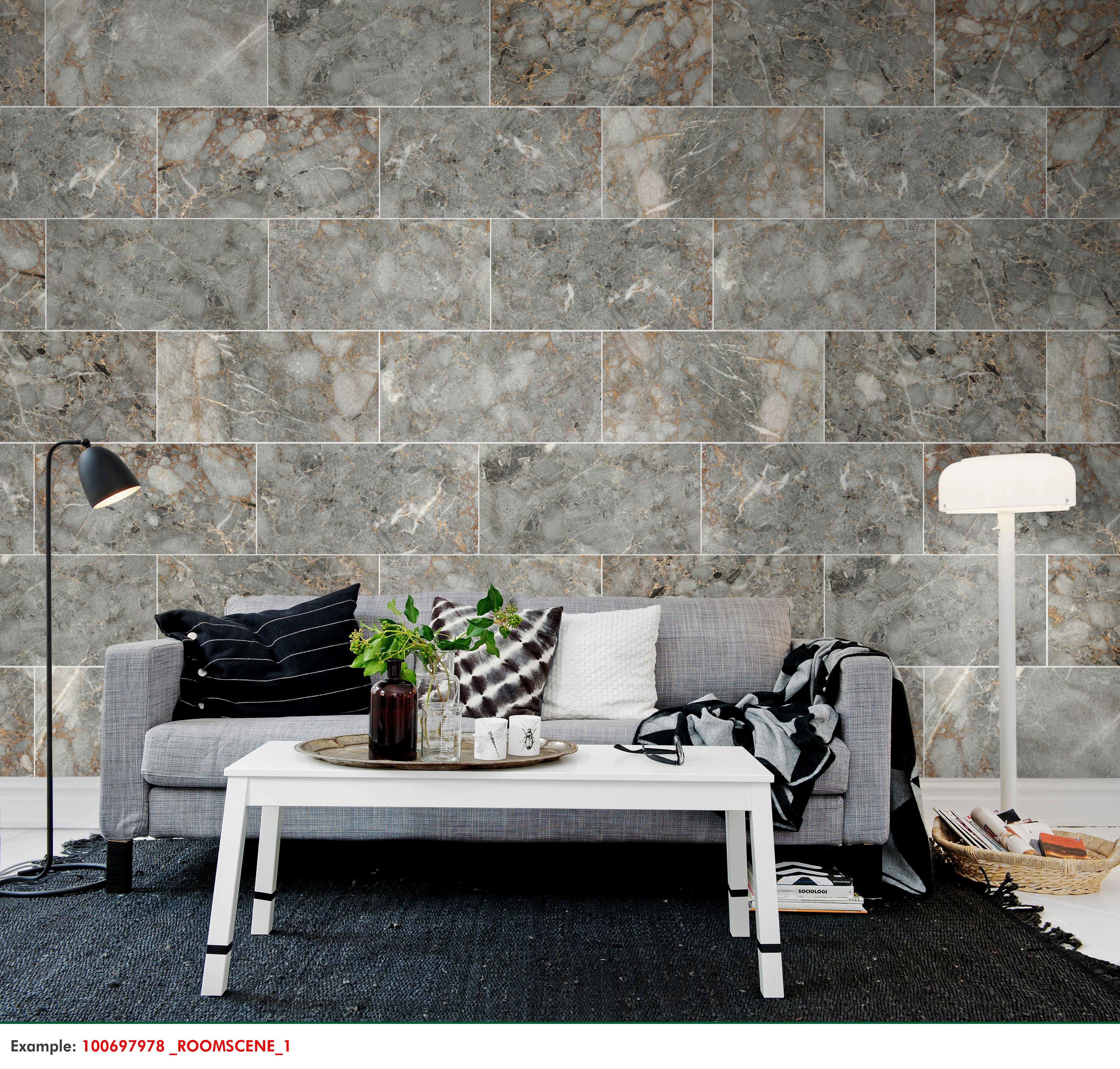 Plata Reserve Polished Marble Tile