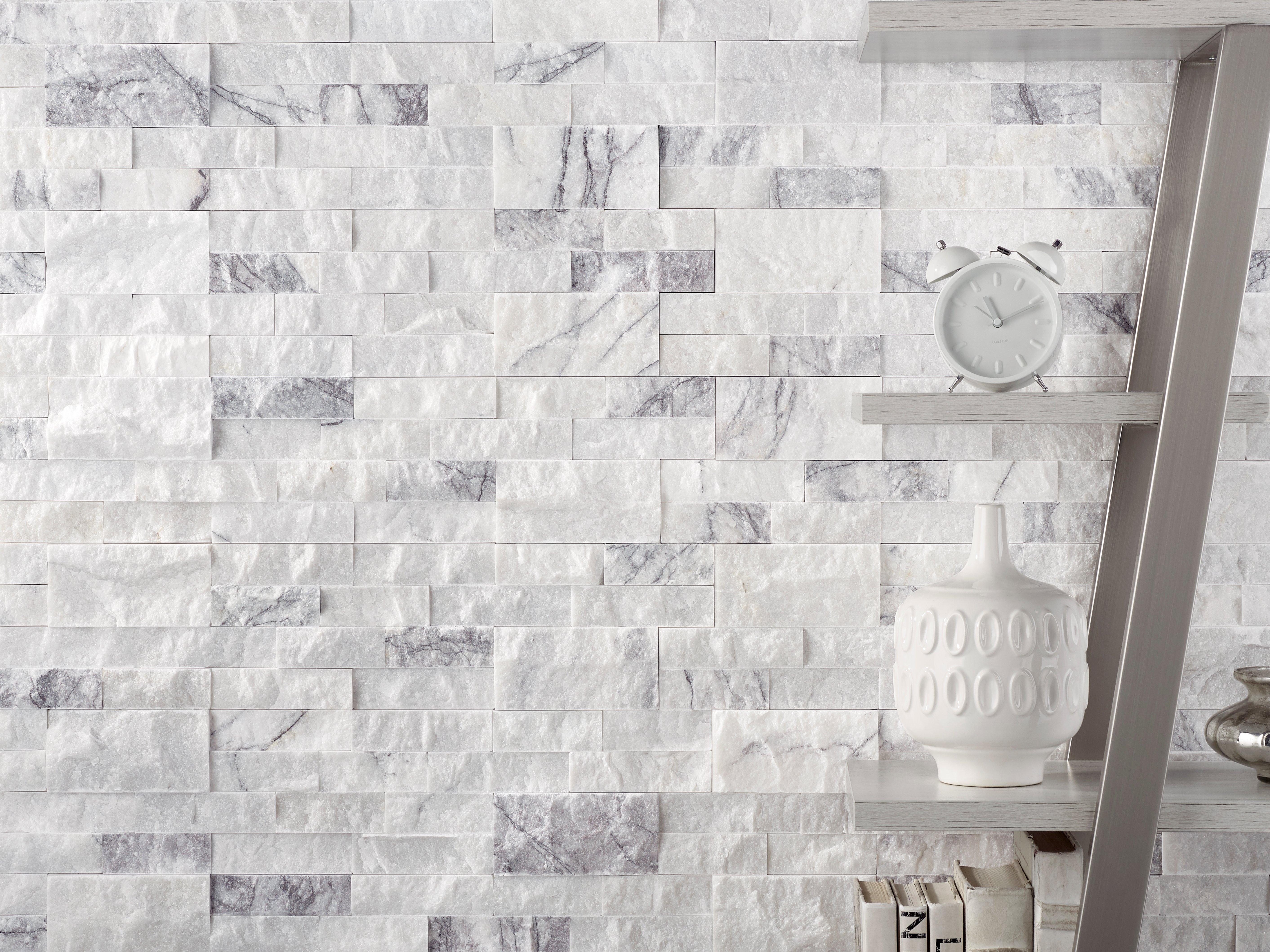 Amethyst Marble Ledger Panel