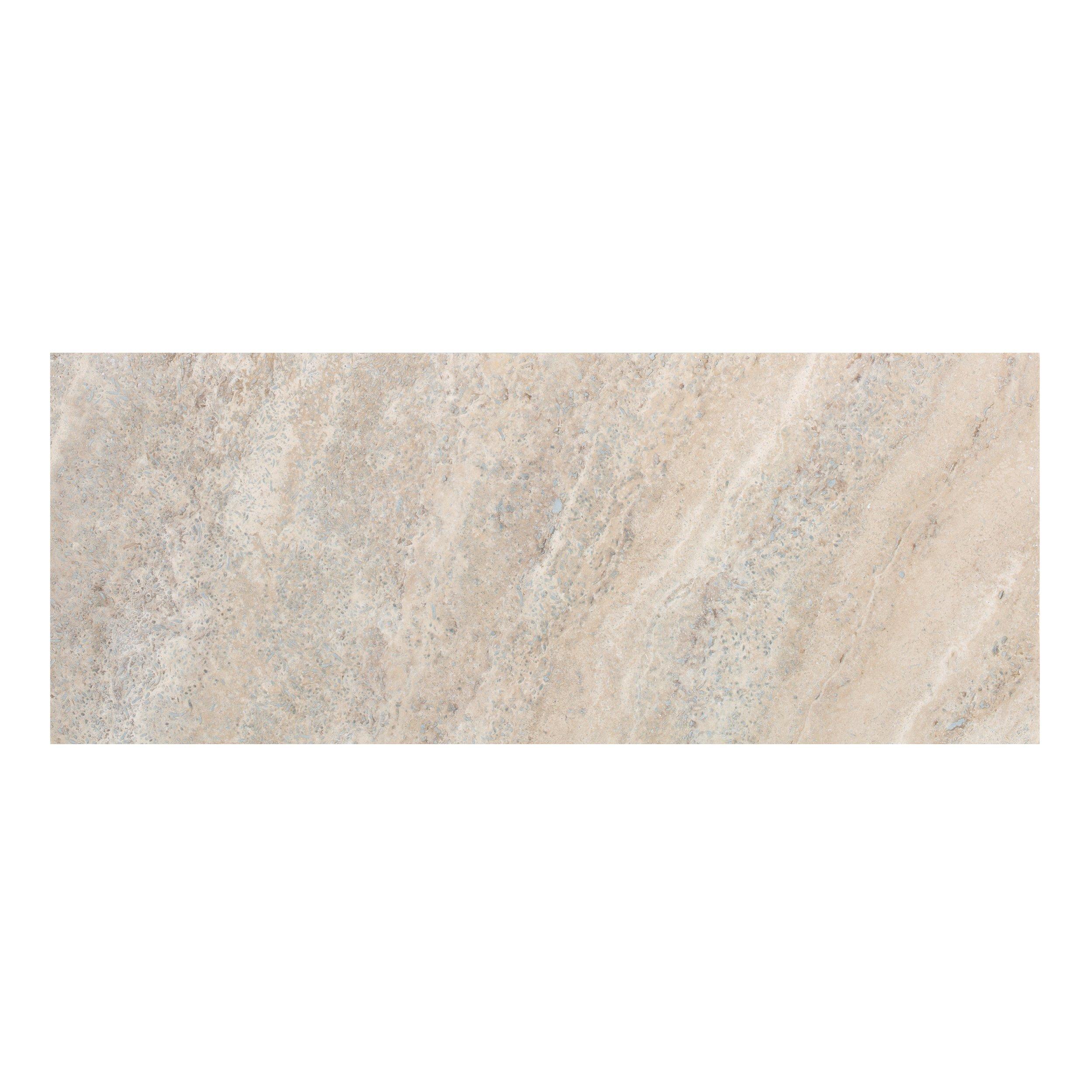 Sonoma Sand Brushed Travertine Tile Floor and Decor