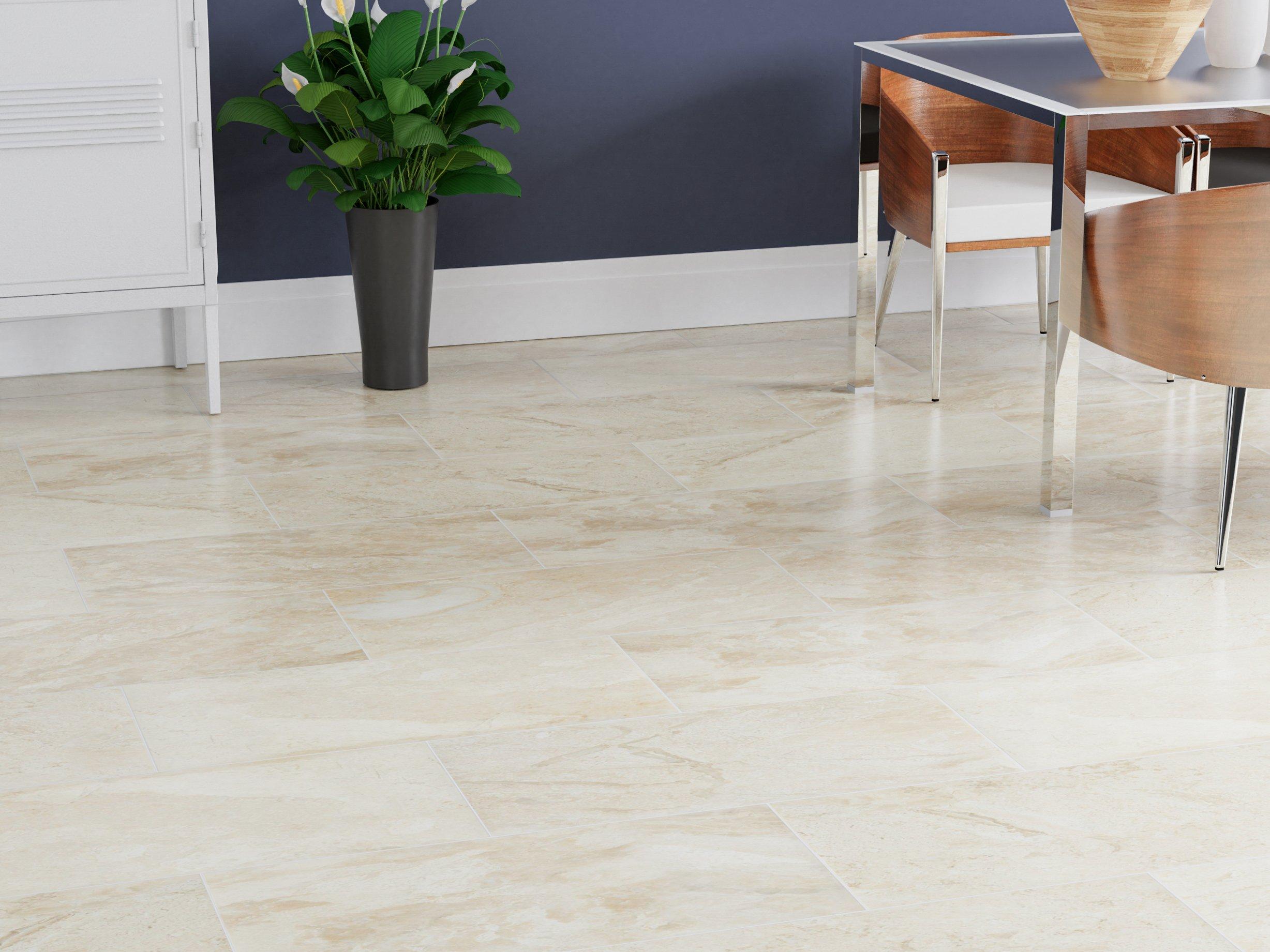 Crema Royal Polished Marble Tile