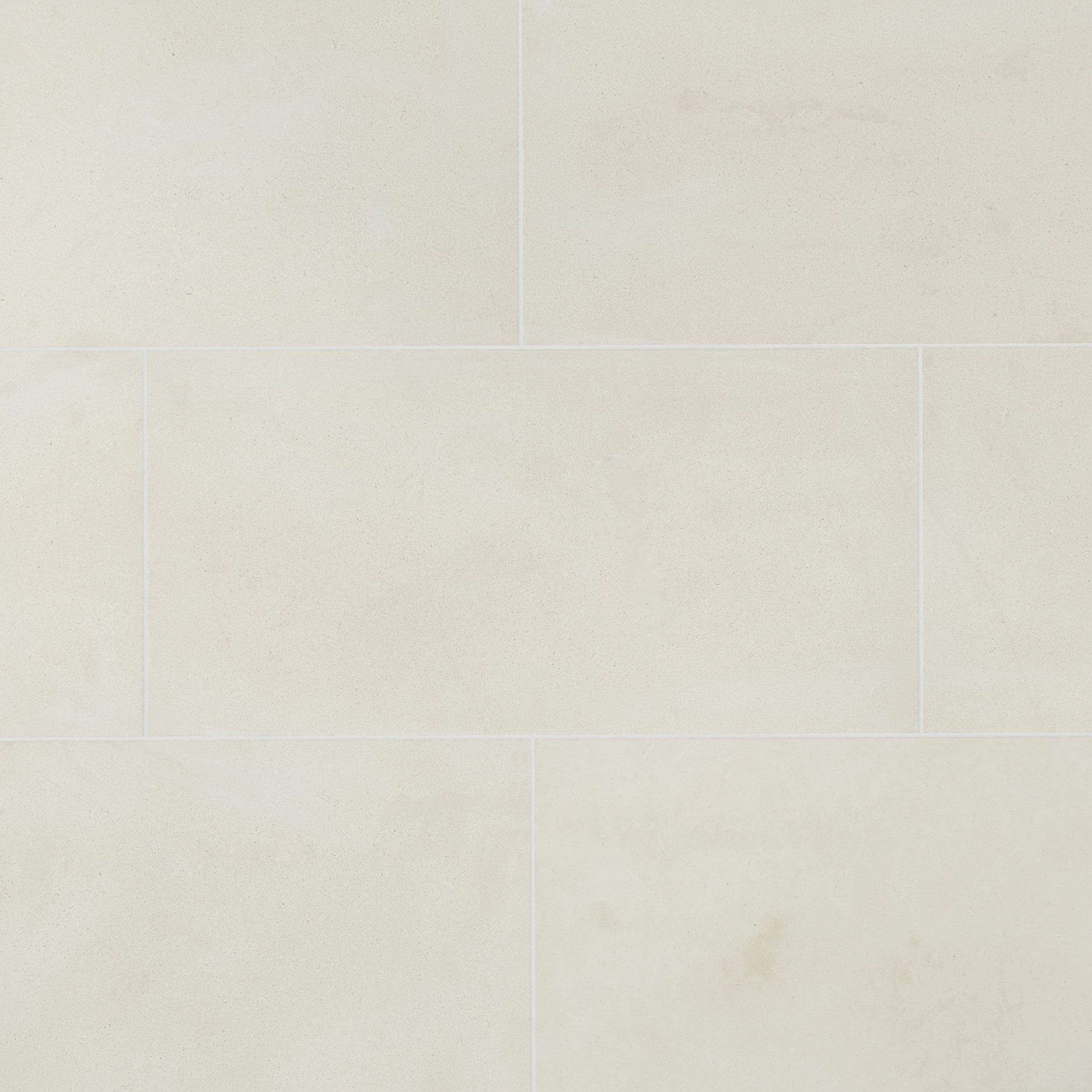 Serene Ivory Honed Limestone Tile