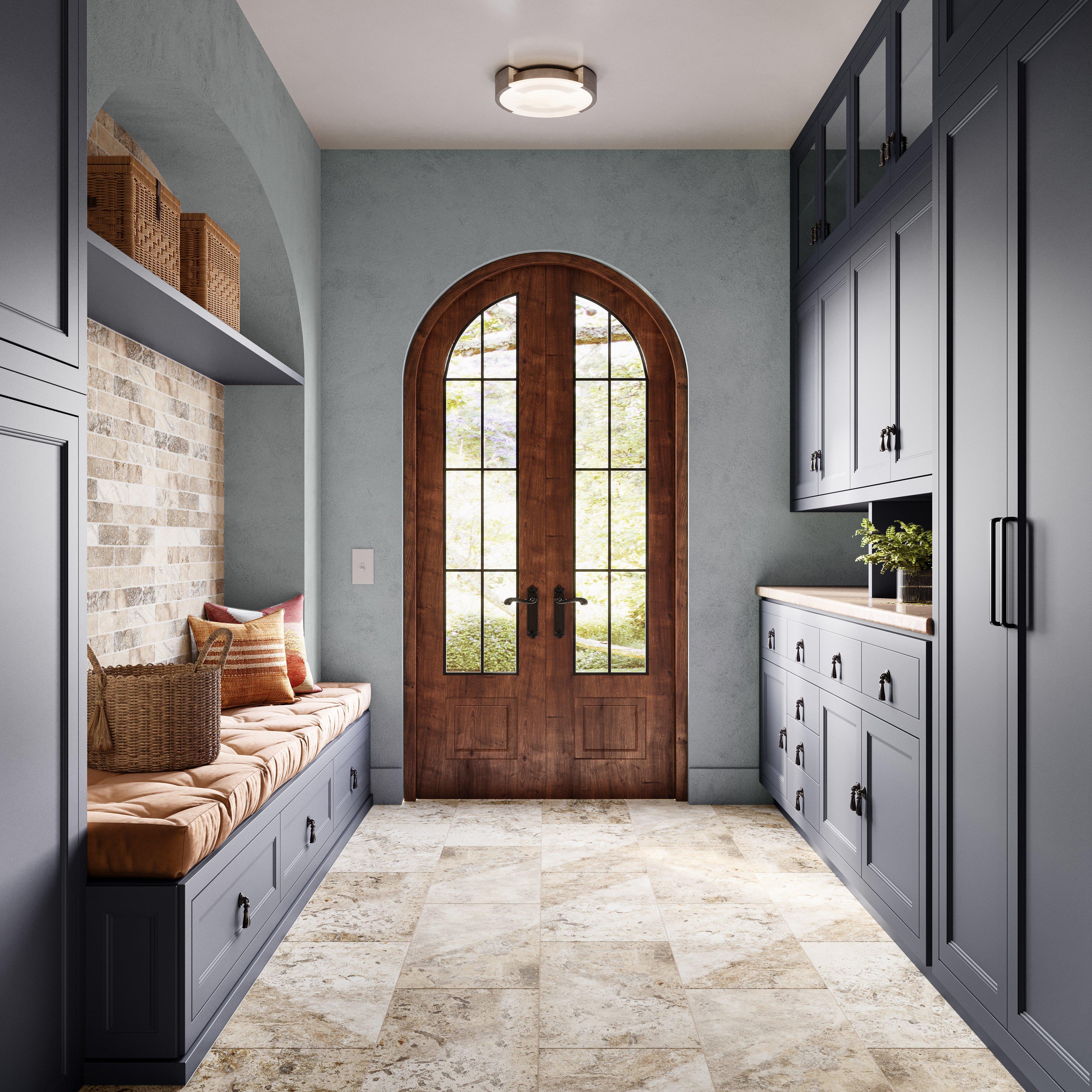 Argento Tumbled Travertine Tile