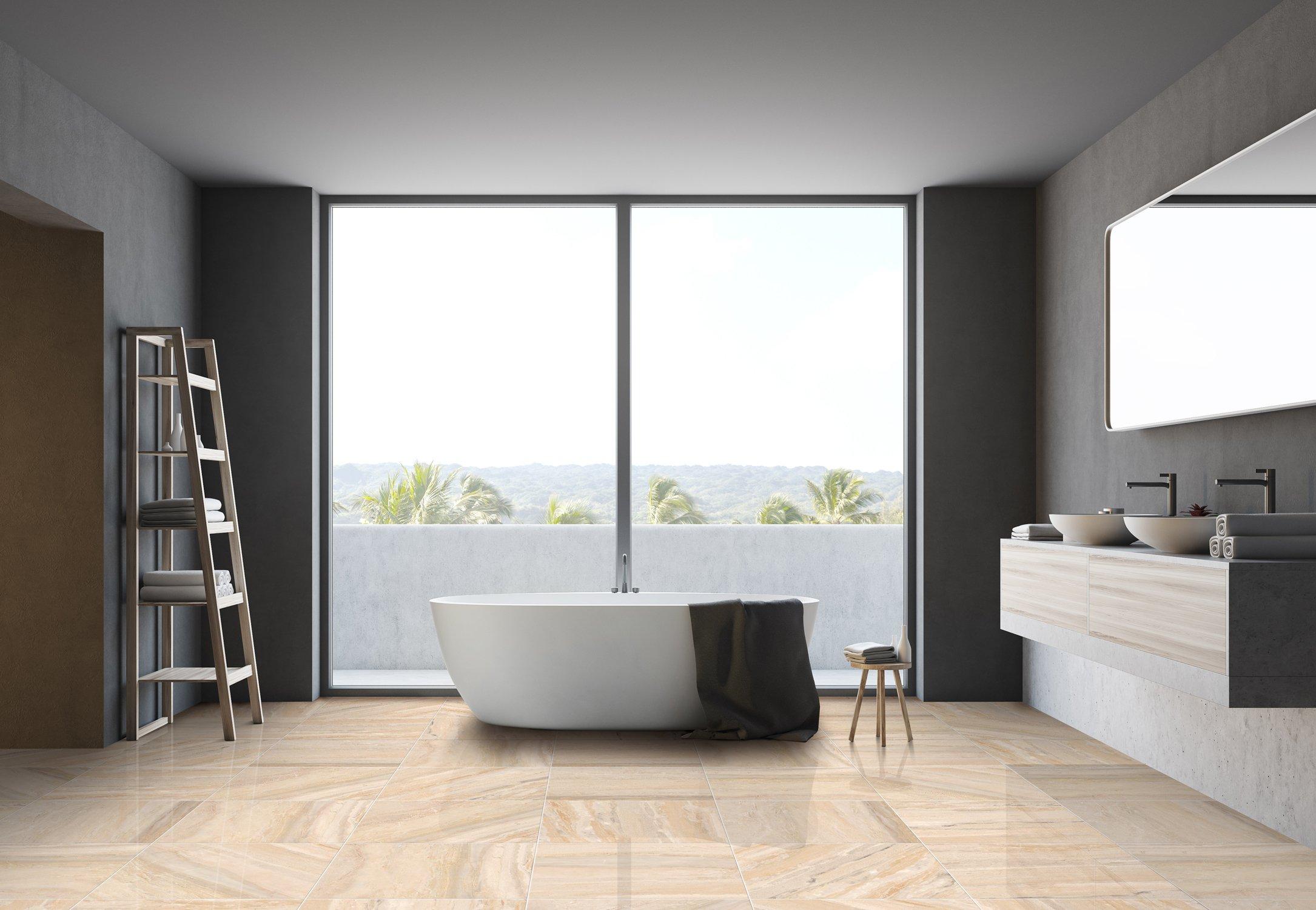 Ashlar Creek II Polished Porcelain Tile