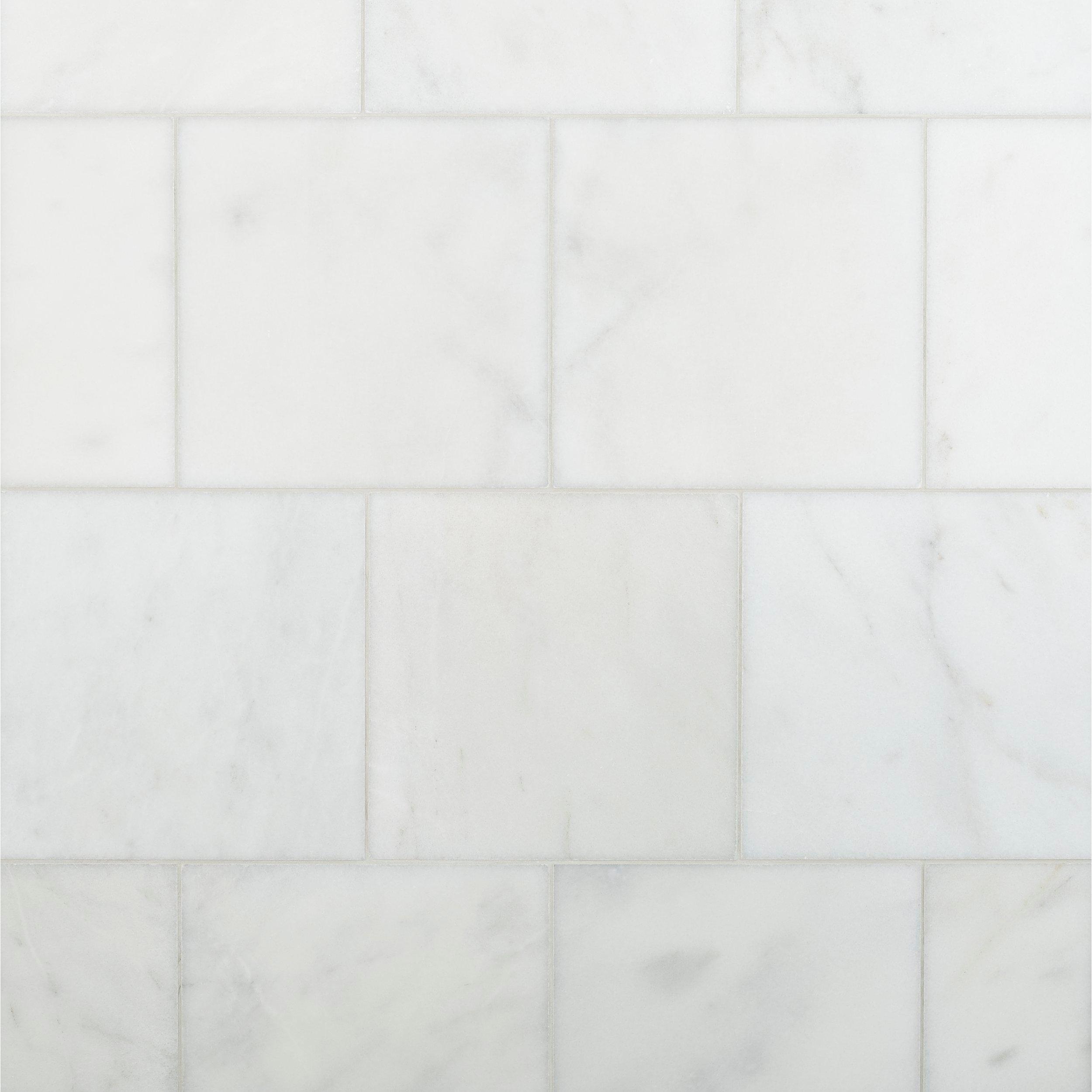 Carrara Chateau Polished Marble Tile