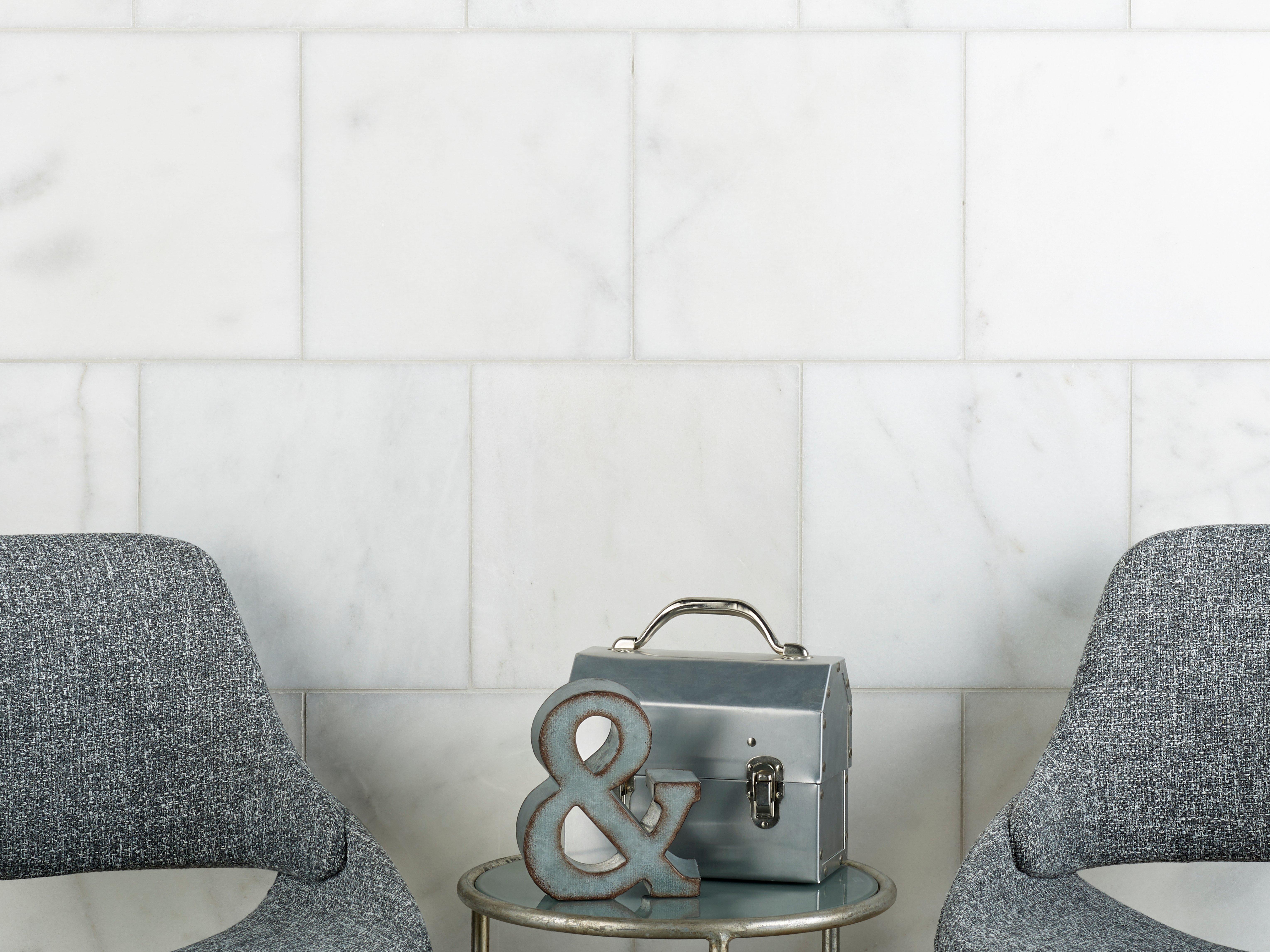 Carrara Chateau Polished Marble Tile