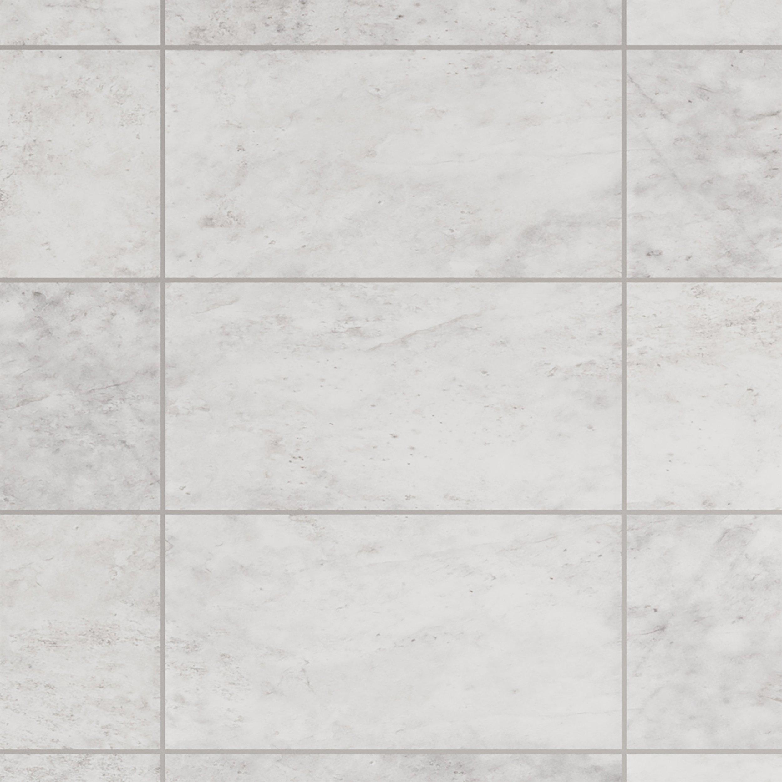 Carrara Chateau Polished White Marble Tile | Floor and Decor