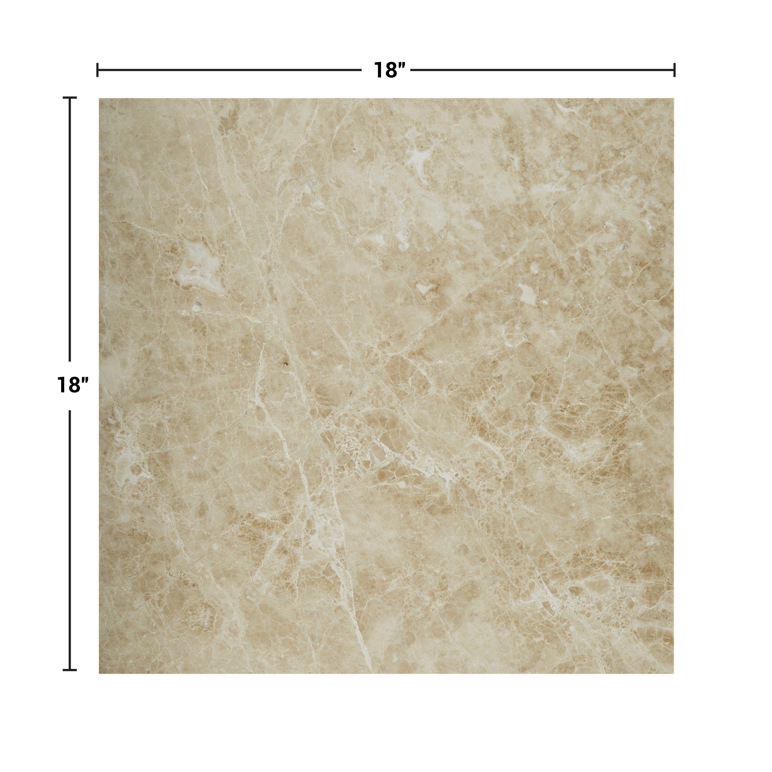 Cappuccino Polished Marble Tile