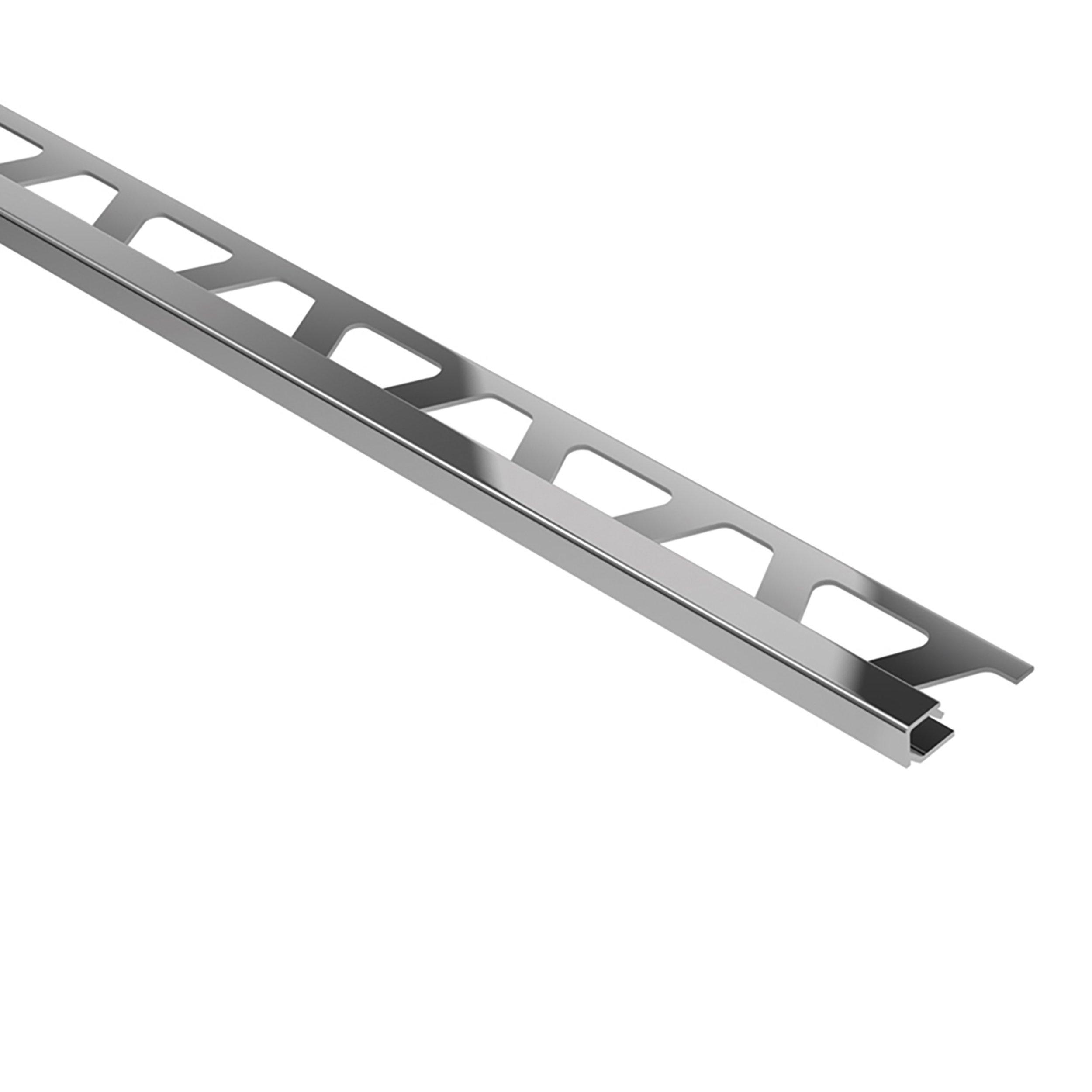 Schluter Quadec 3/8in. x 10ft. Chrome