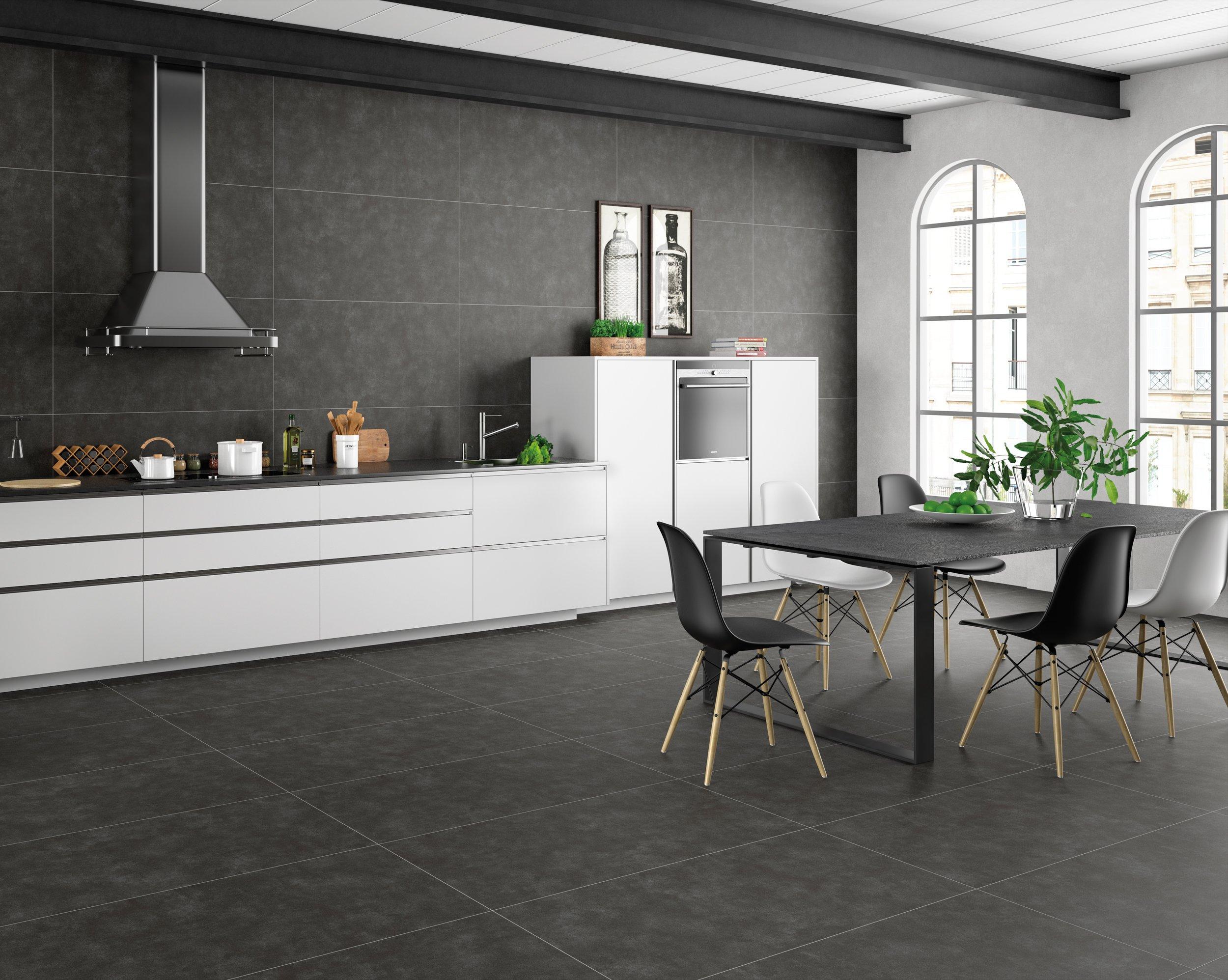 Uptown Antracite II Matte Porcelain Tile - Gray Tile | Floor and Decor