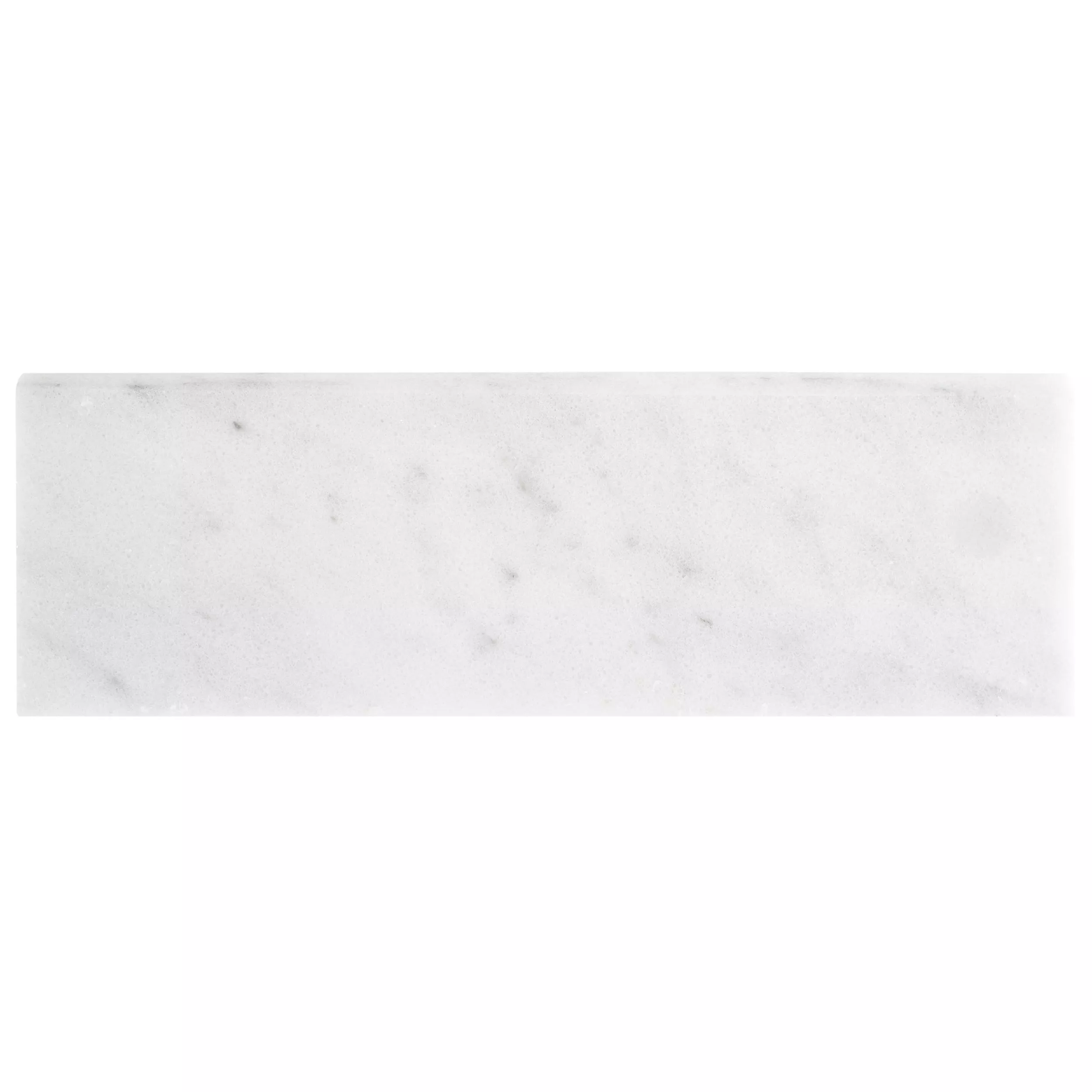 Carrara Chateau Polished Marble Bullnose