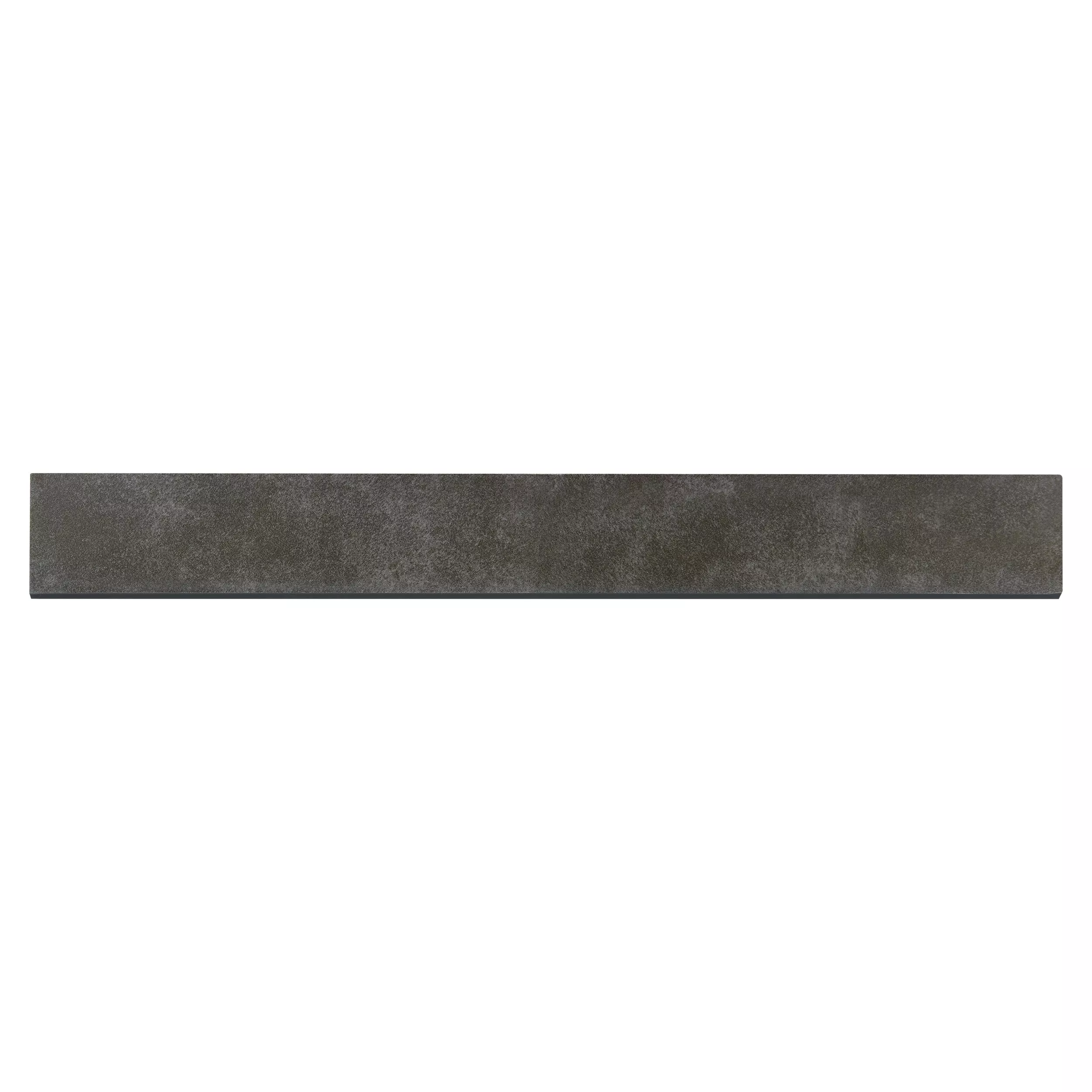 Uptown Antracite Matte Porcelain Bullnose Floor and Decor