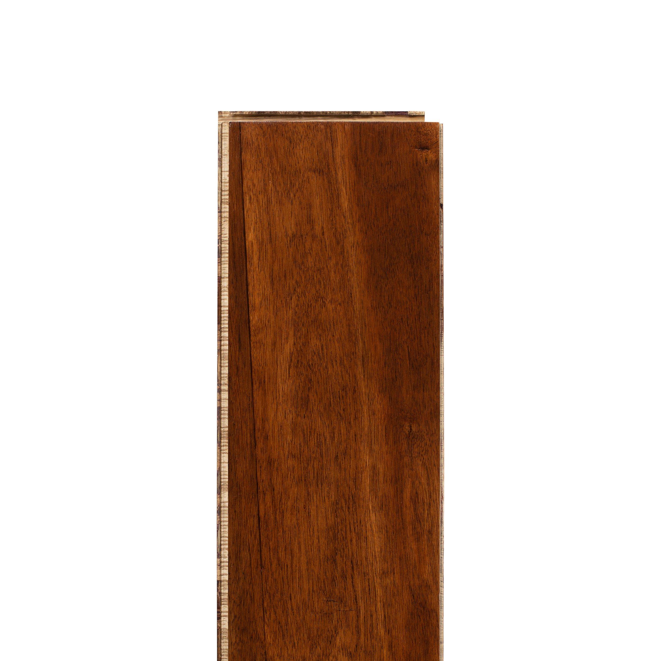 Tobacco Trail Acacia Techtanium Hand Scraped Locking Engineered Hardwood 3/8in. x 4 3/4in