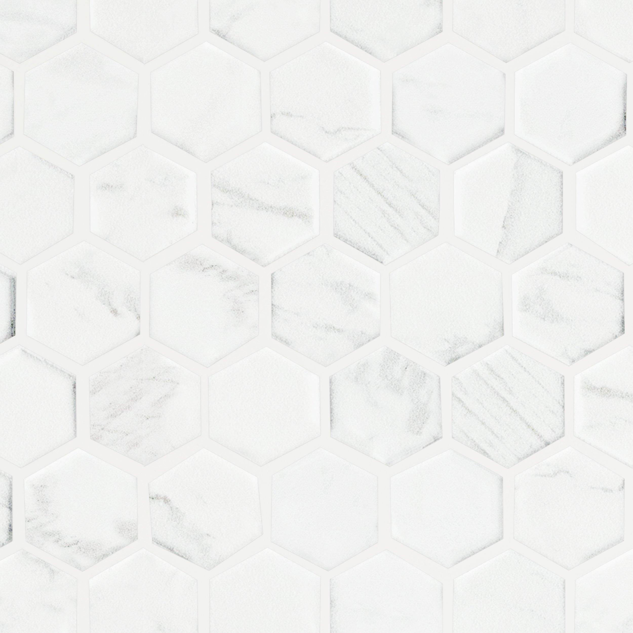 Cesari III Hexagon Matte Porcelain Mosaic