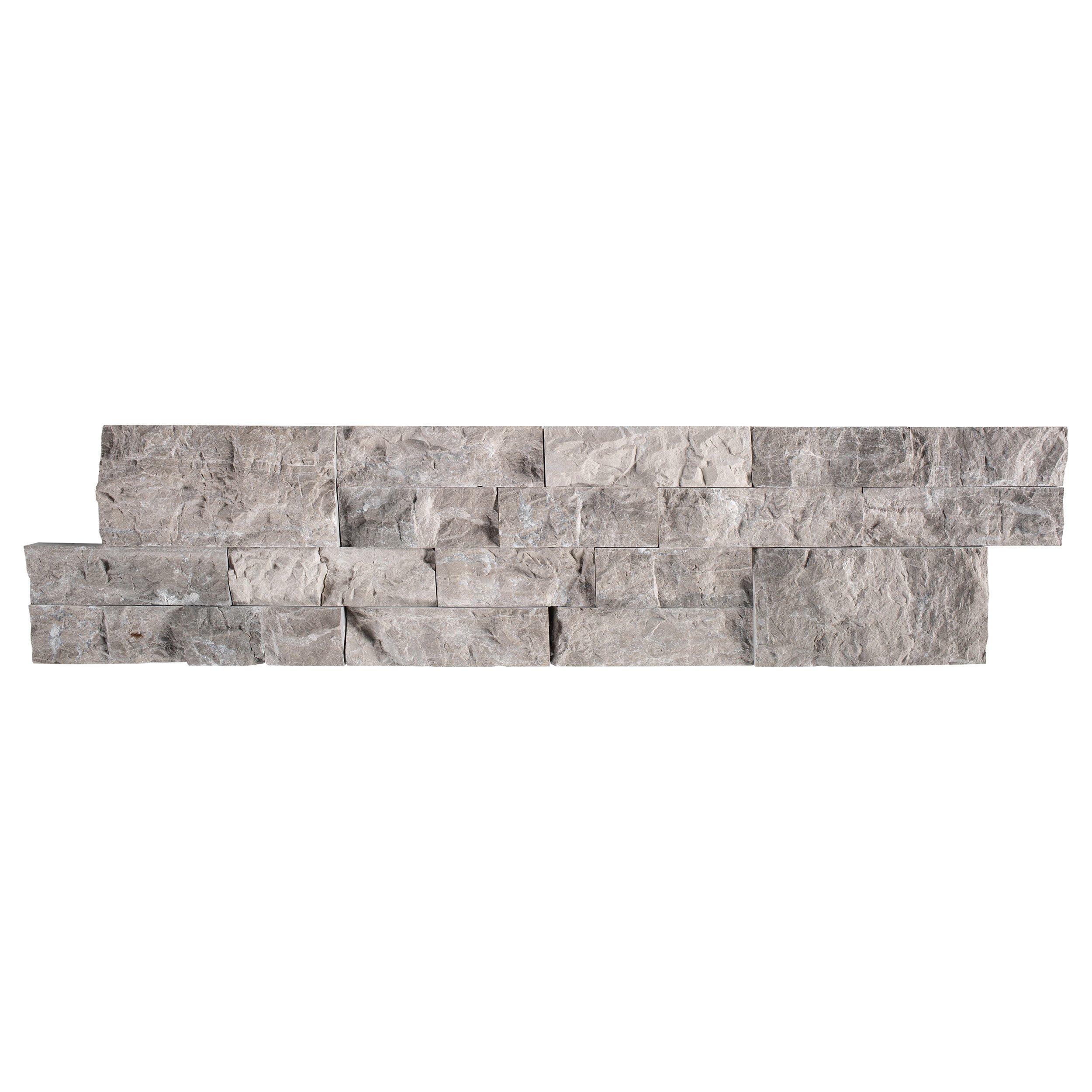 Nepal Silver Splitface Marble Ledger Panel